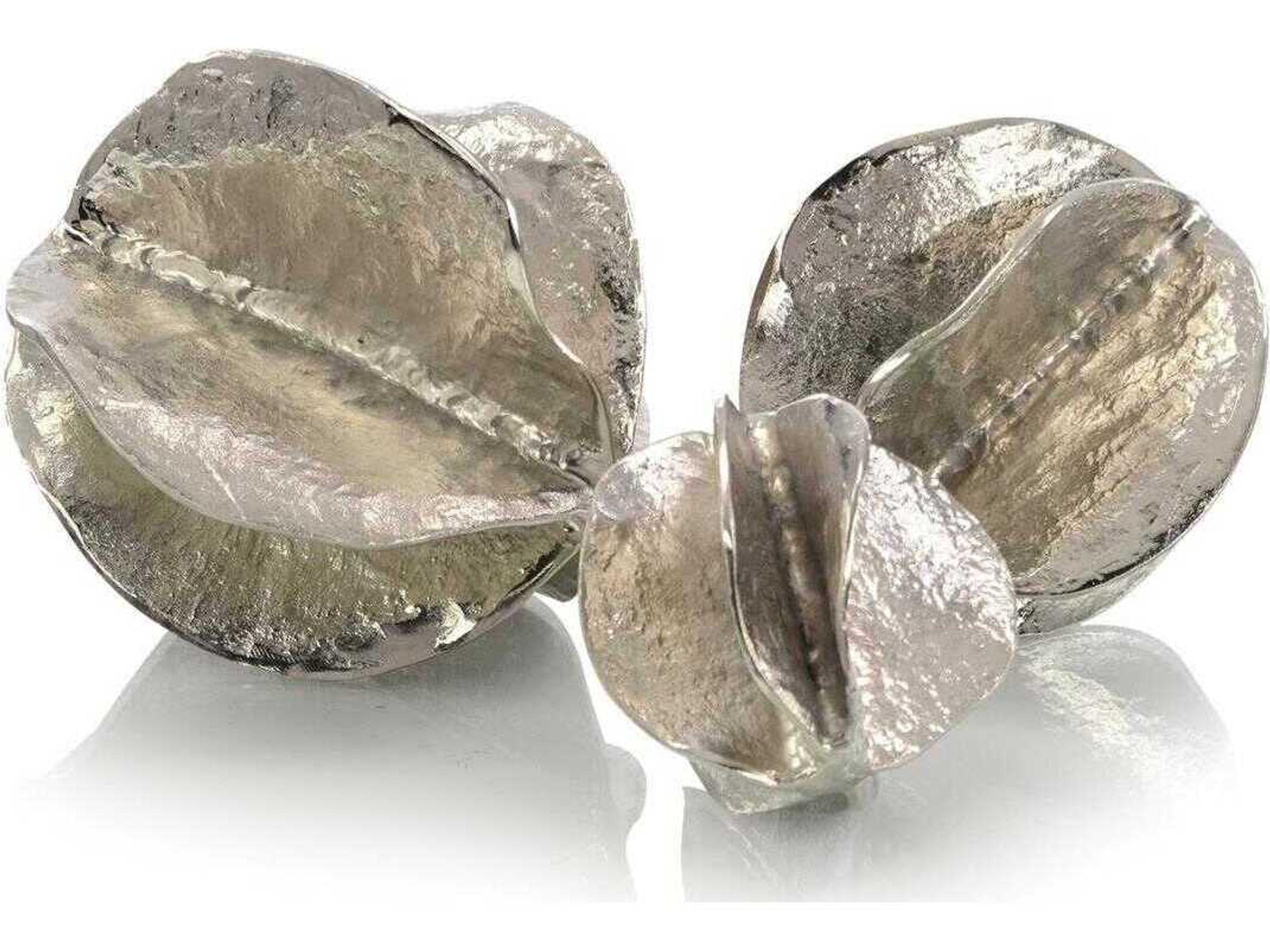 John Richard Nickel Spheres of Flowing Waves Set of 3