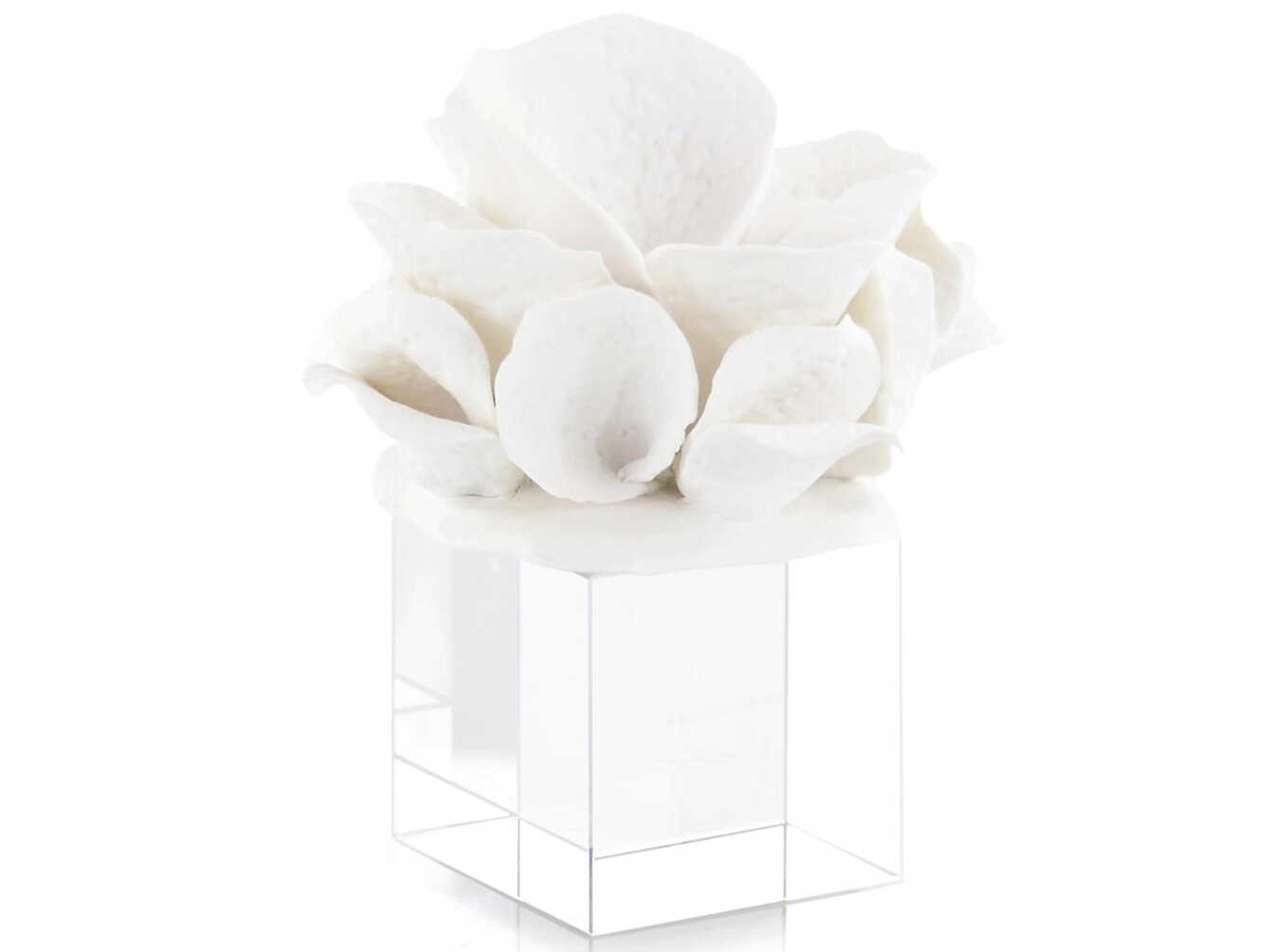 John Richard White Ceramic Coral Reef Sculpture