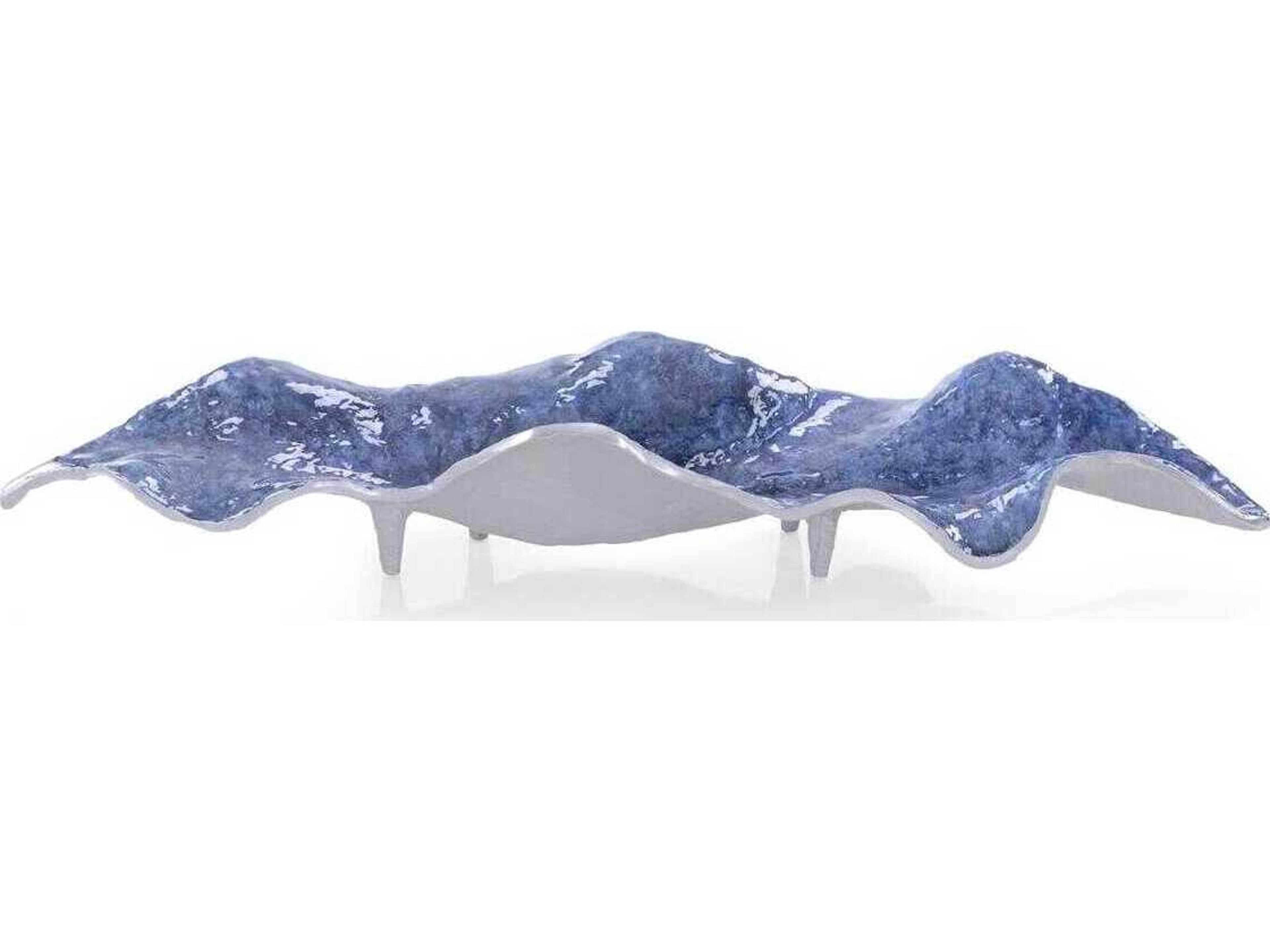John Richard Blue River Leaf Tray
