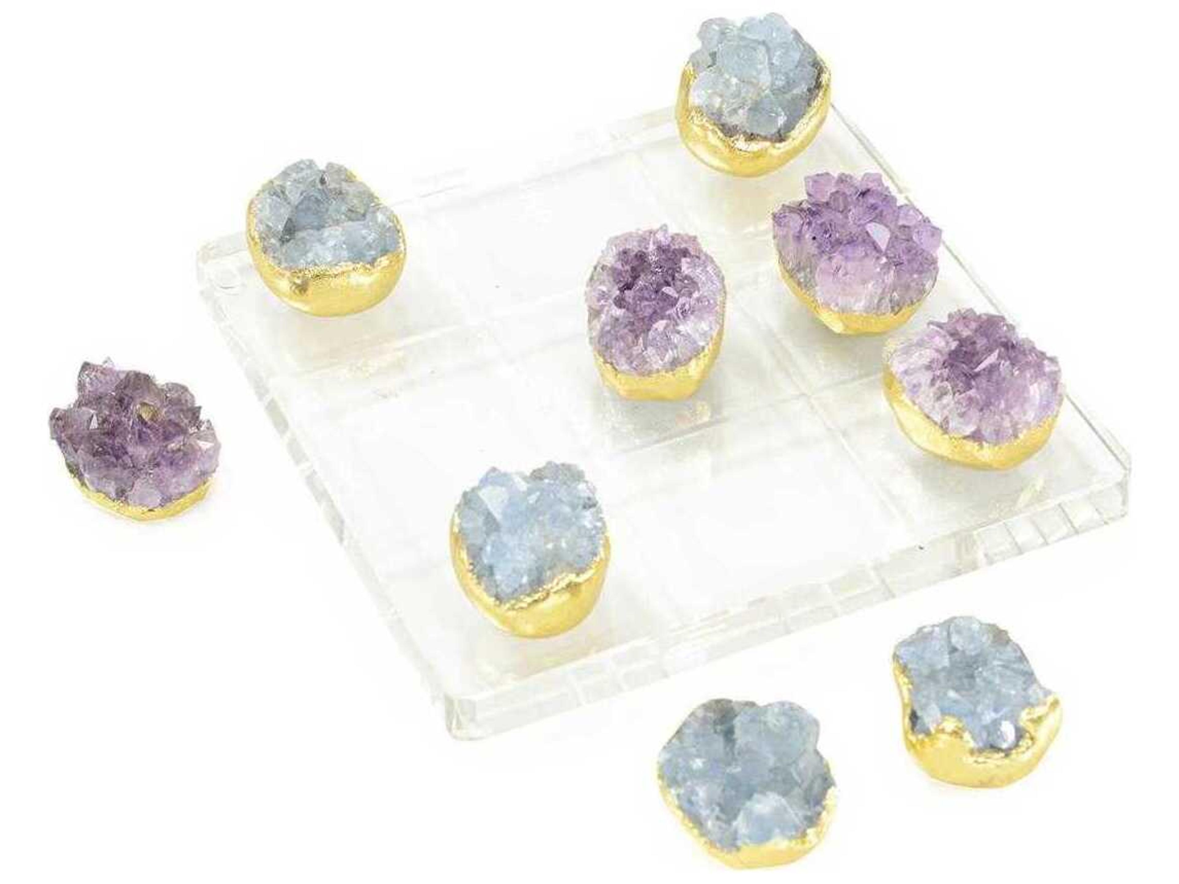 John Richard Amethyst and Cyanite Board Game