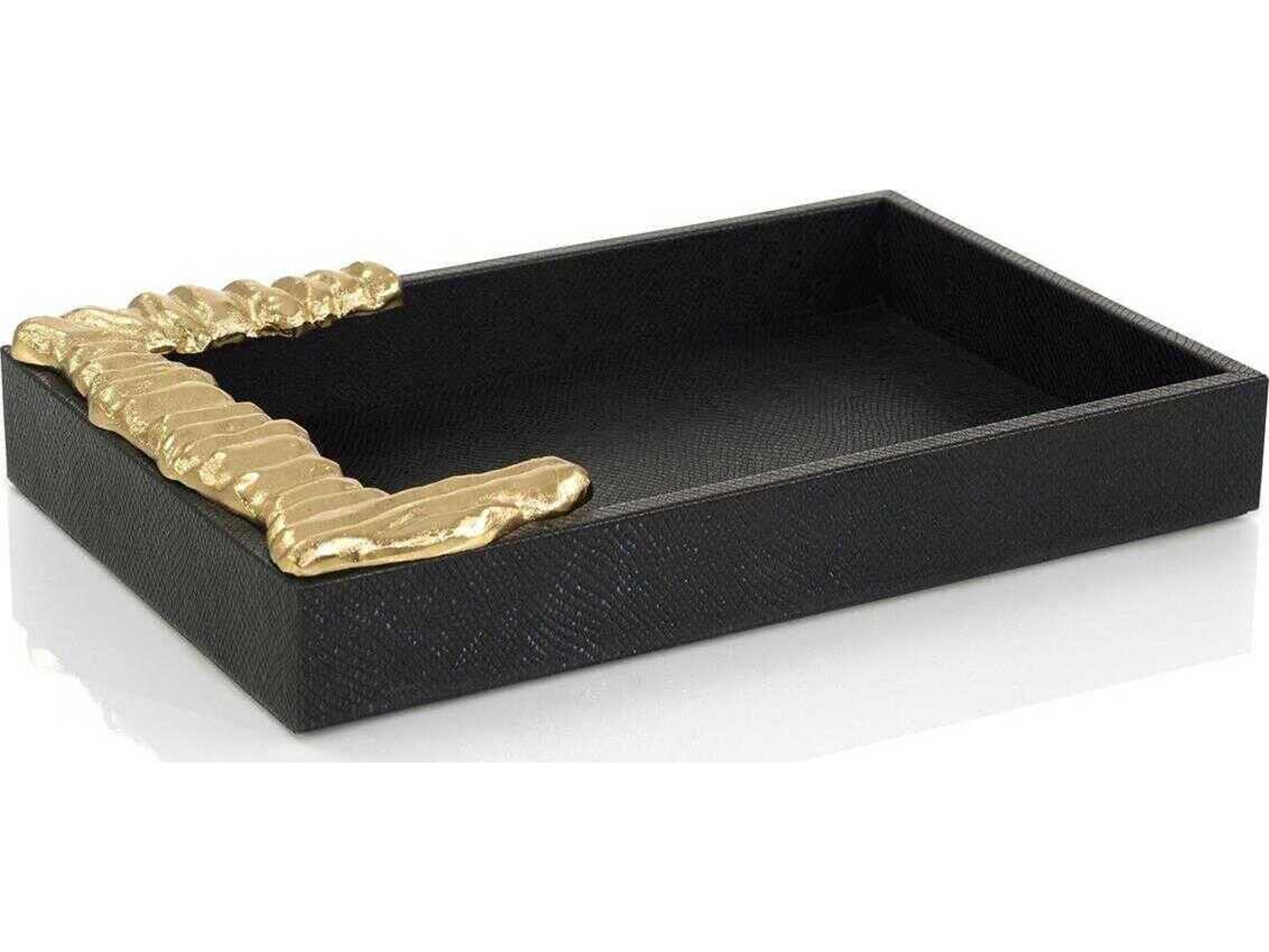 John Richard Trapz Vegan Snakeskin Tray
