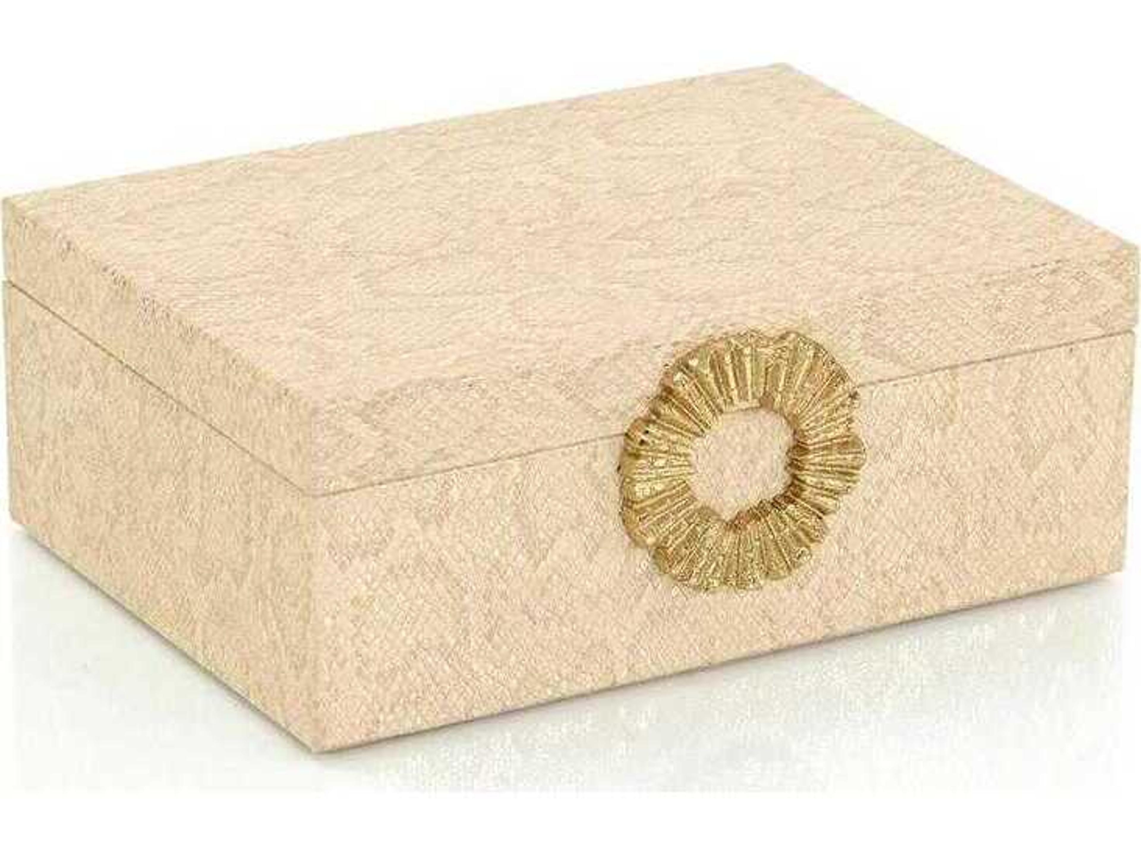 John Richard Dazzle Vegan Snakeskin Box