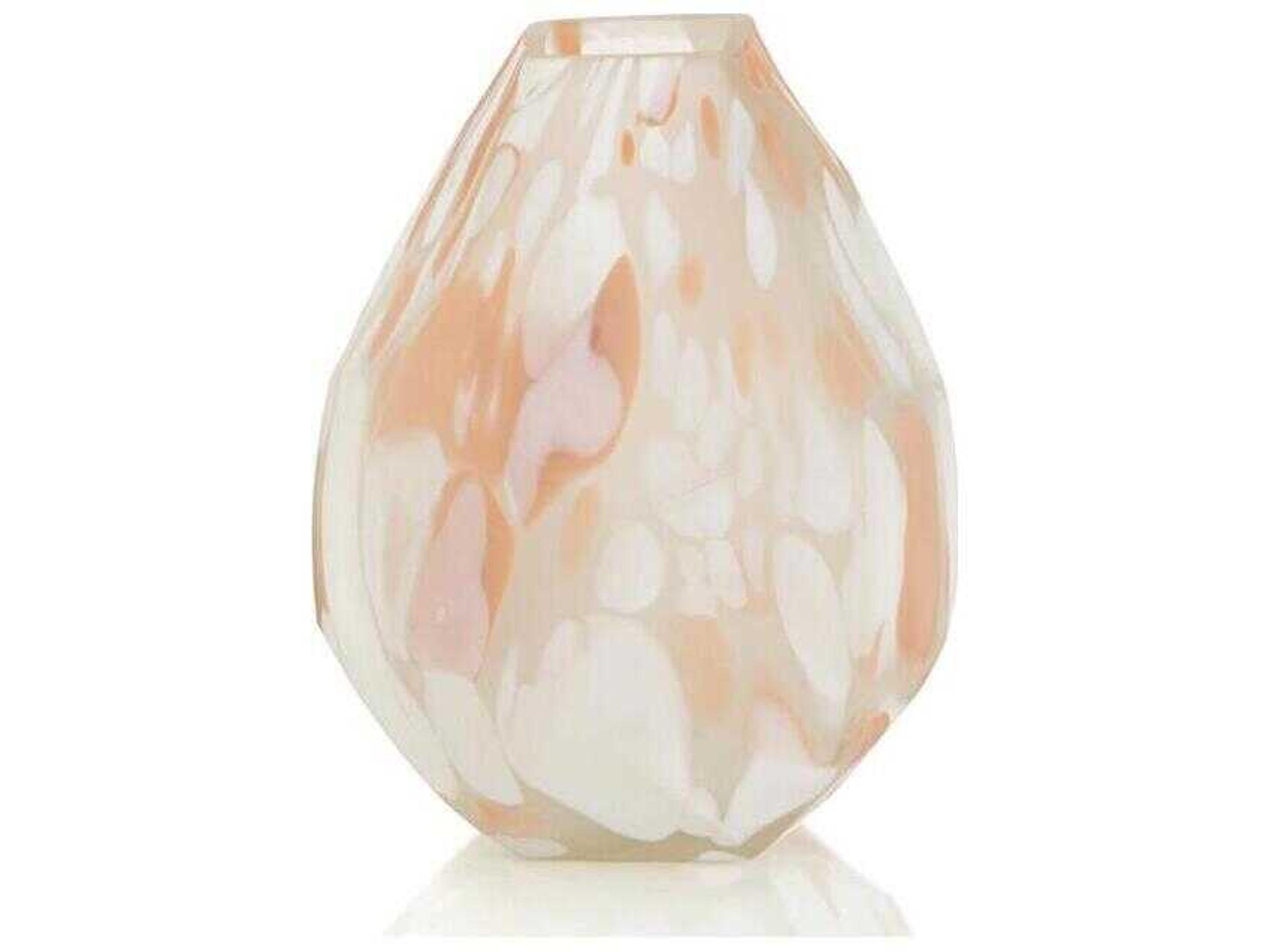John Richard Blush Rock Glass Vase