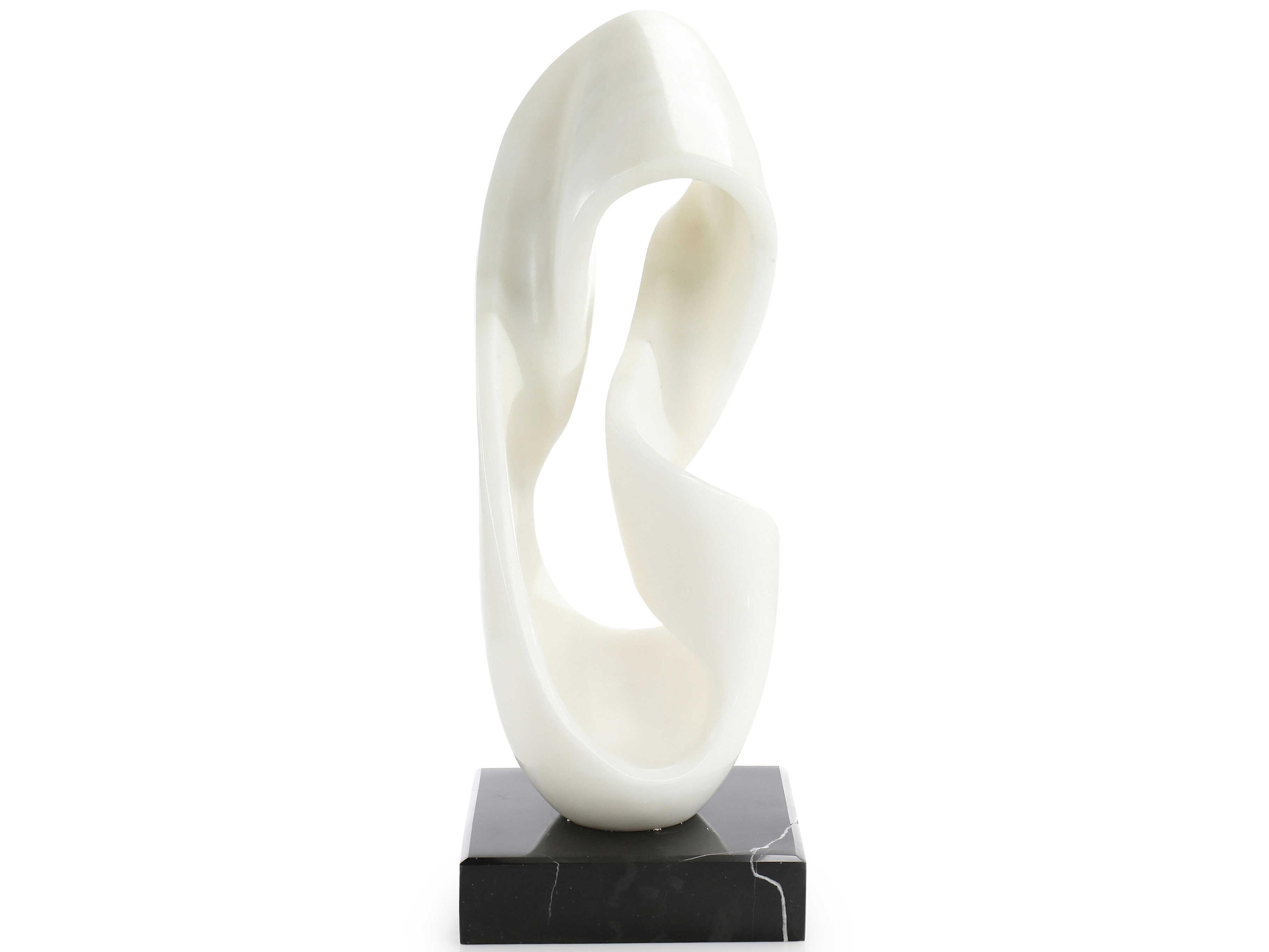John Richard White Moebius Strip Sculpture