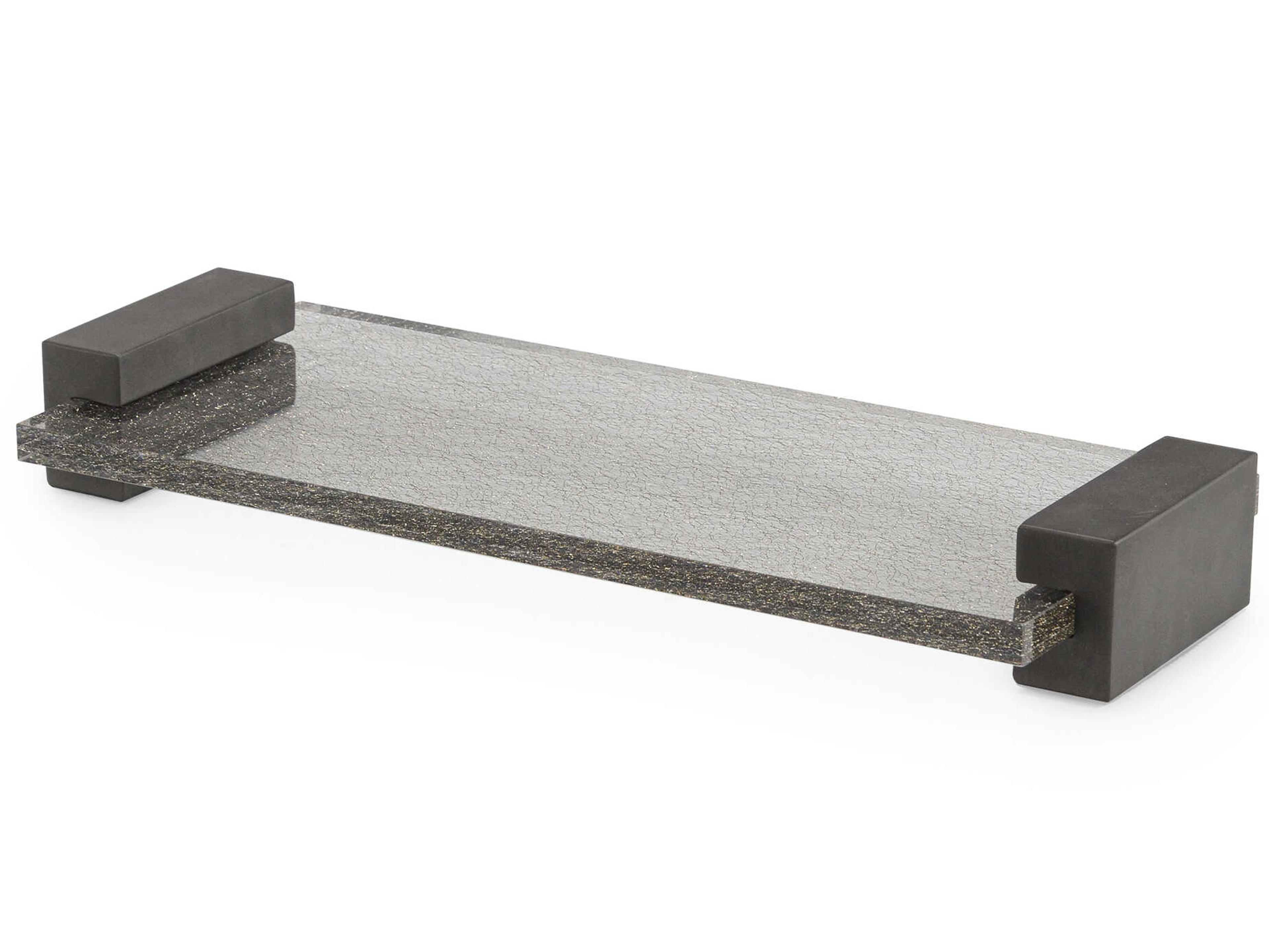 John Richard Black Zefiro Accent Serving Tray