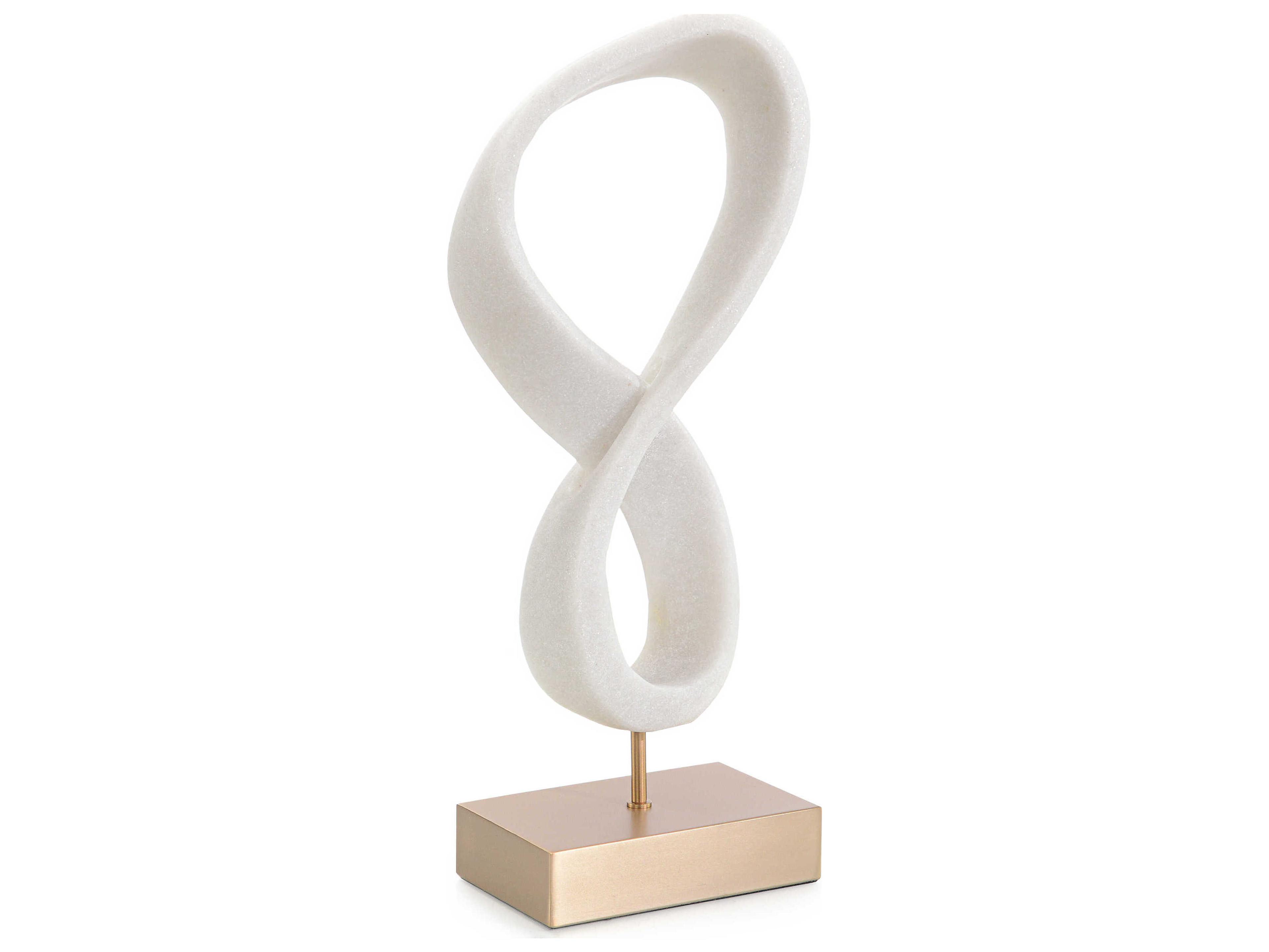 John Richard White Perpetual Loop Sculpture