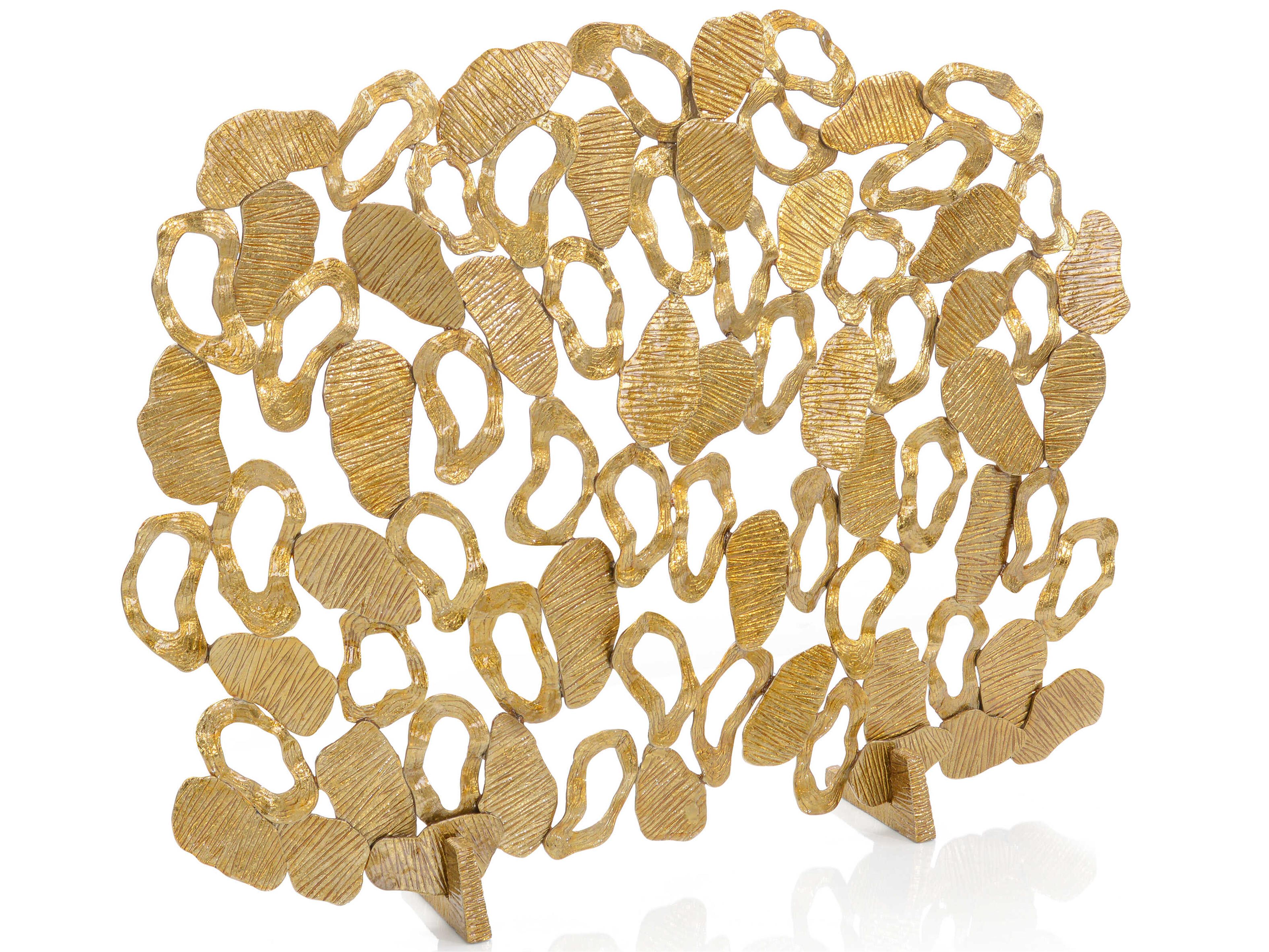 John Richard Brass Mirage Fire Screen