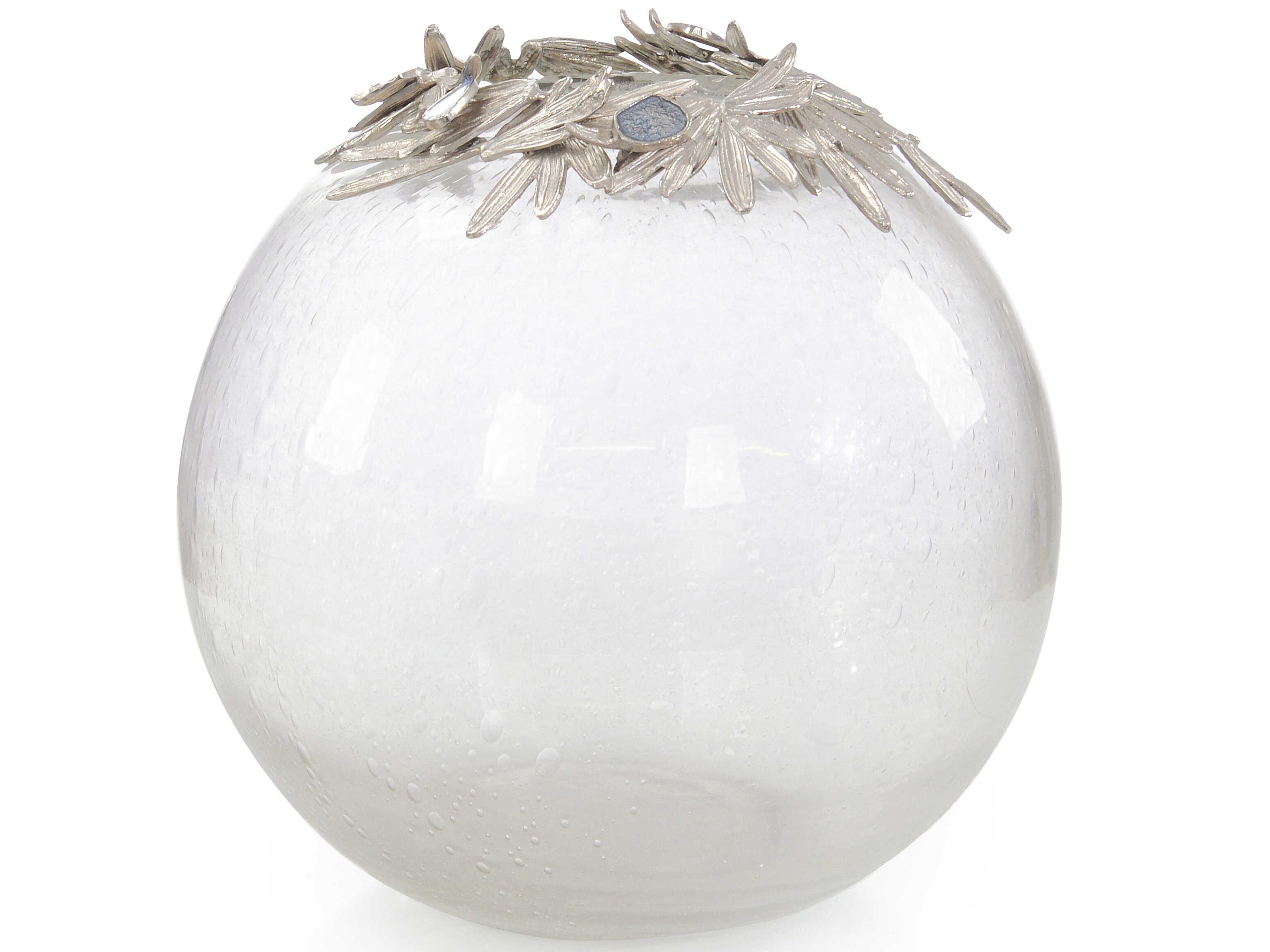 John Richard Clear Glass Berry Vase