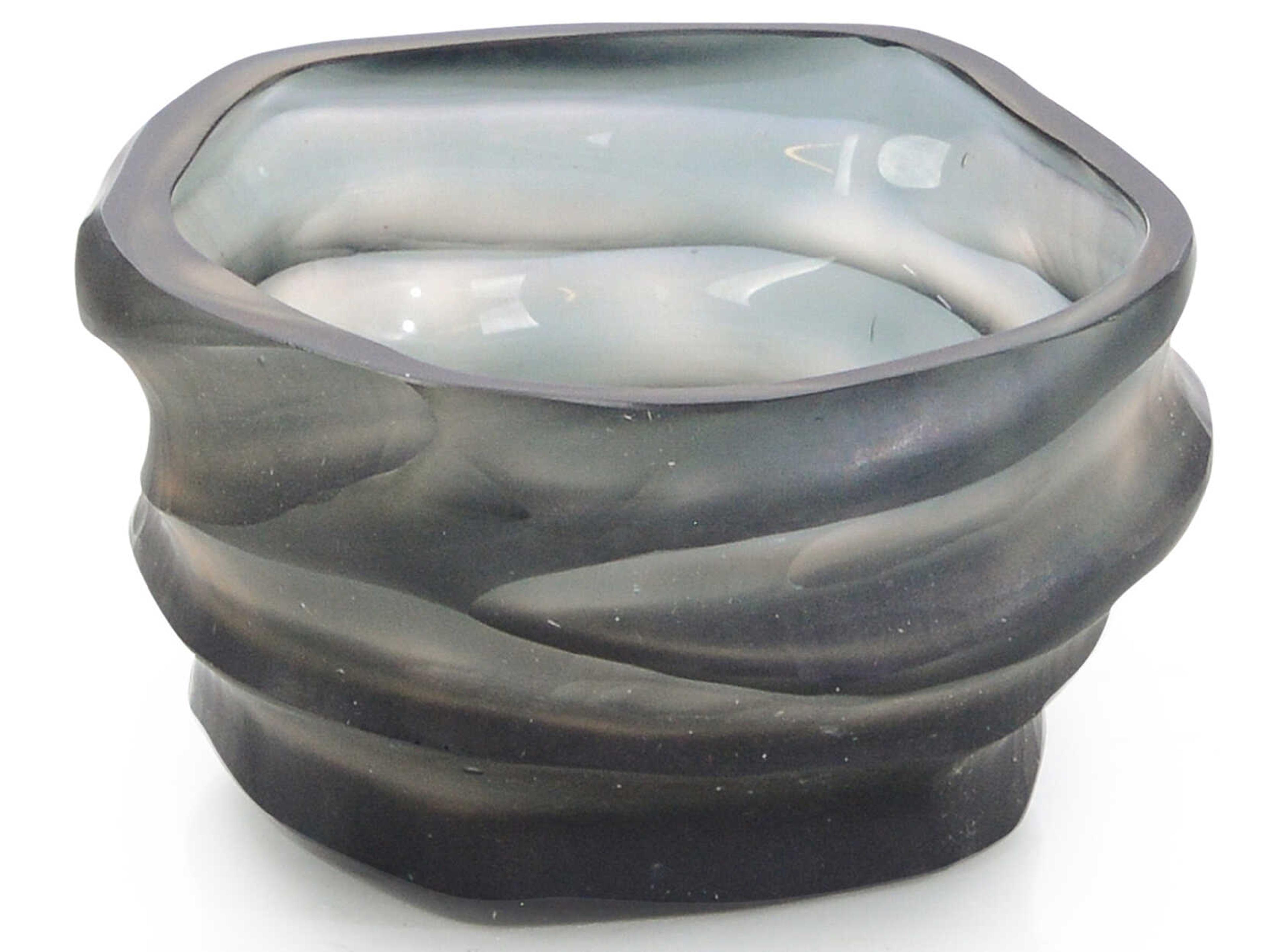 Misty Brown Blue Torbell n Decorative Bowl