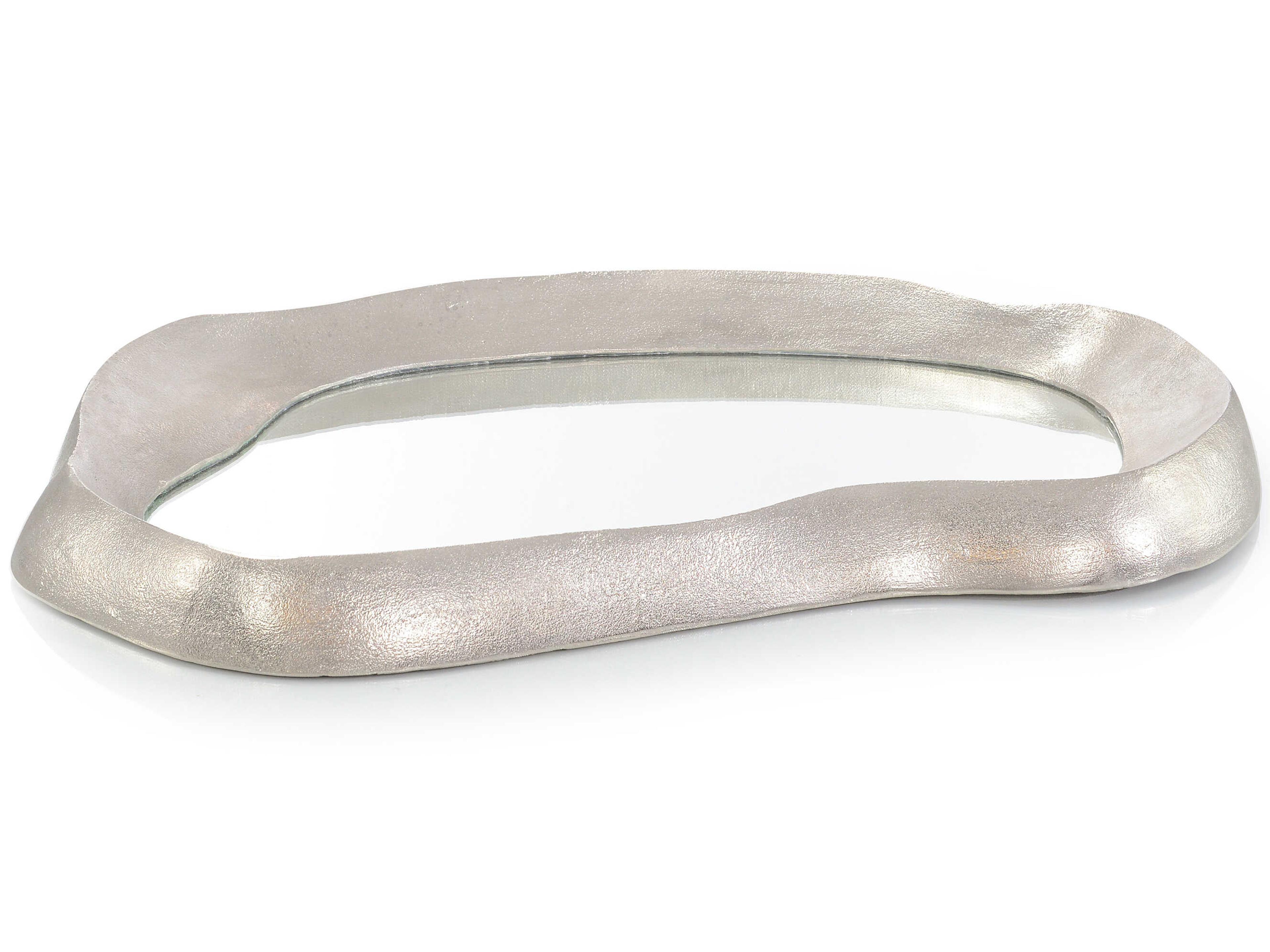 Nickel Cresting Reflections Serving Tray