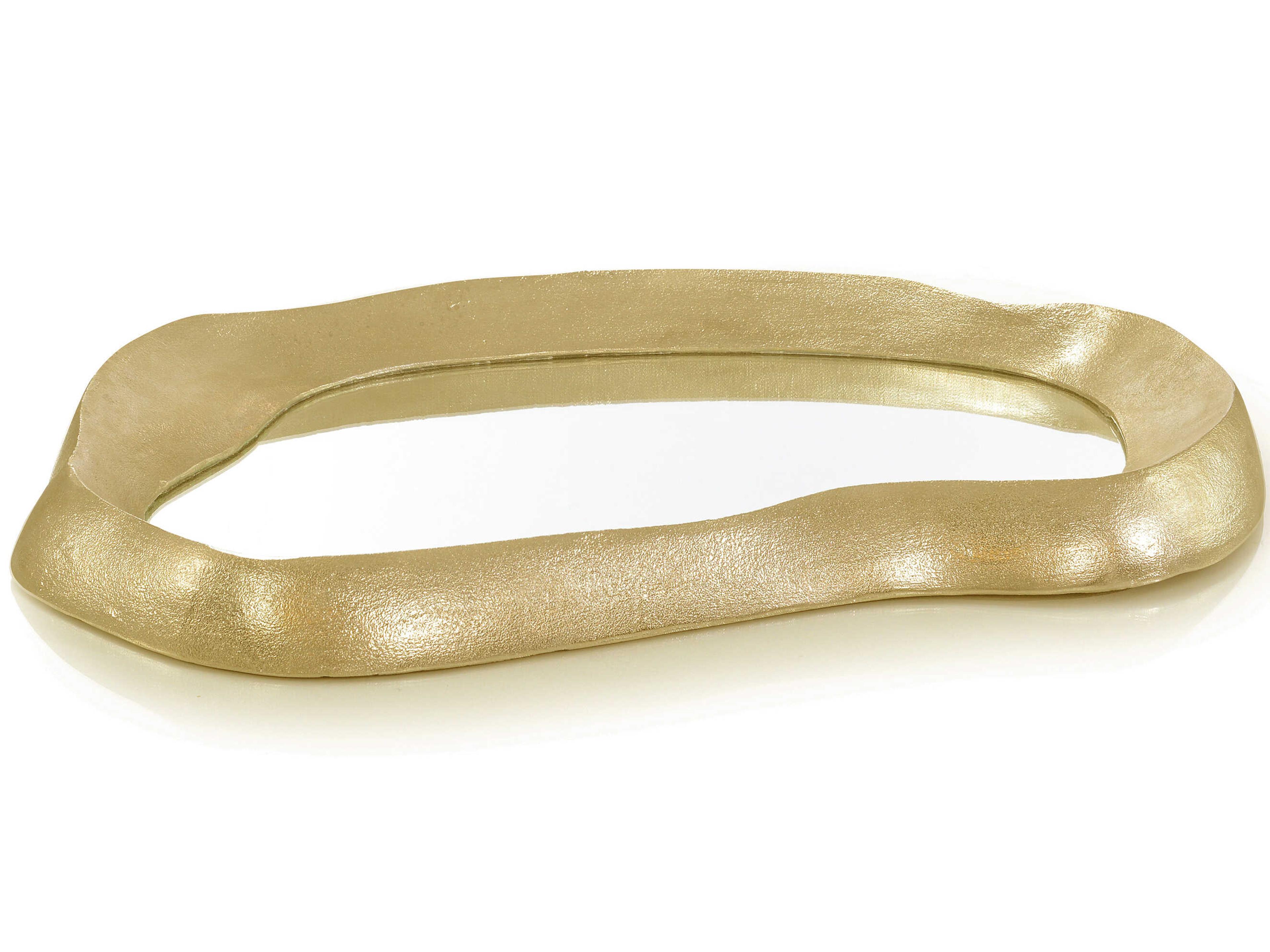 John Richard Gold Cresting Reflections Serving Tray