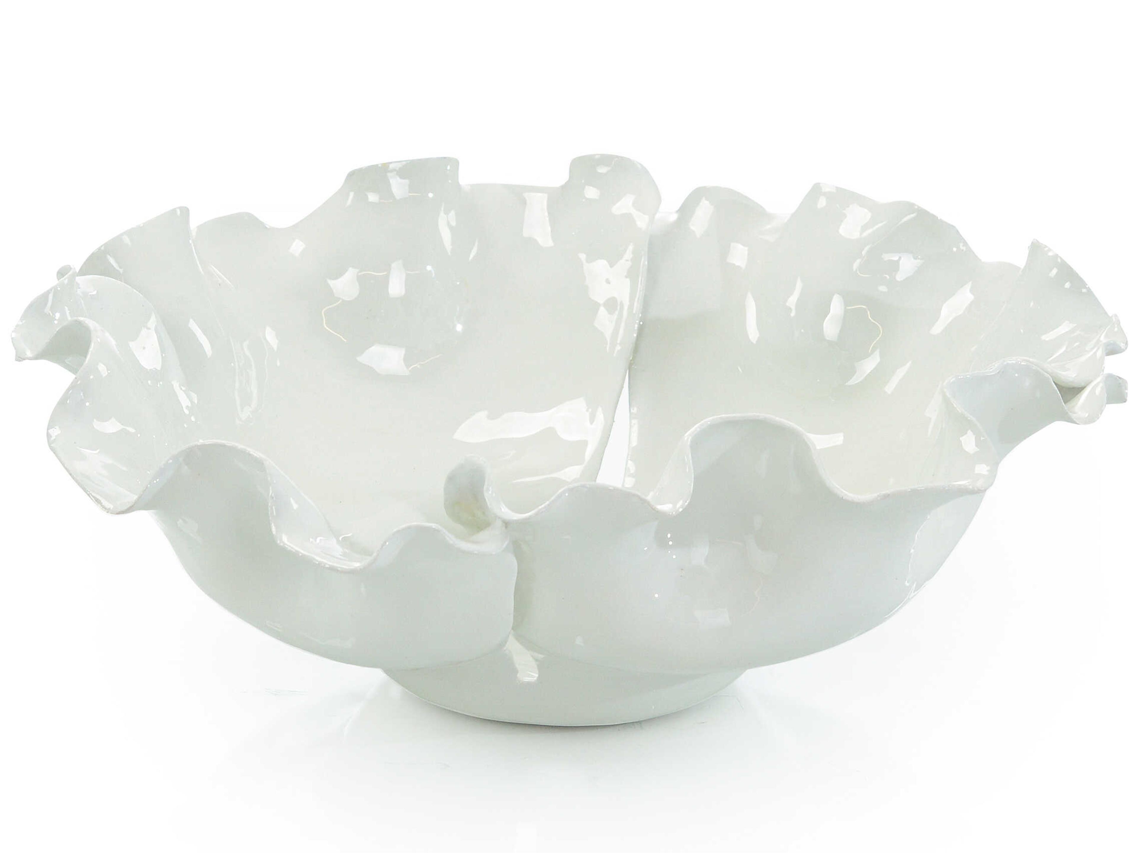 John Richard Pale Green Flowing Decorative Bowl