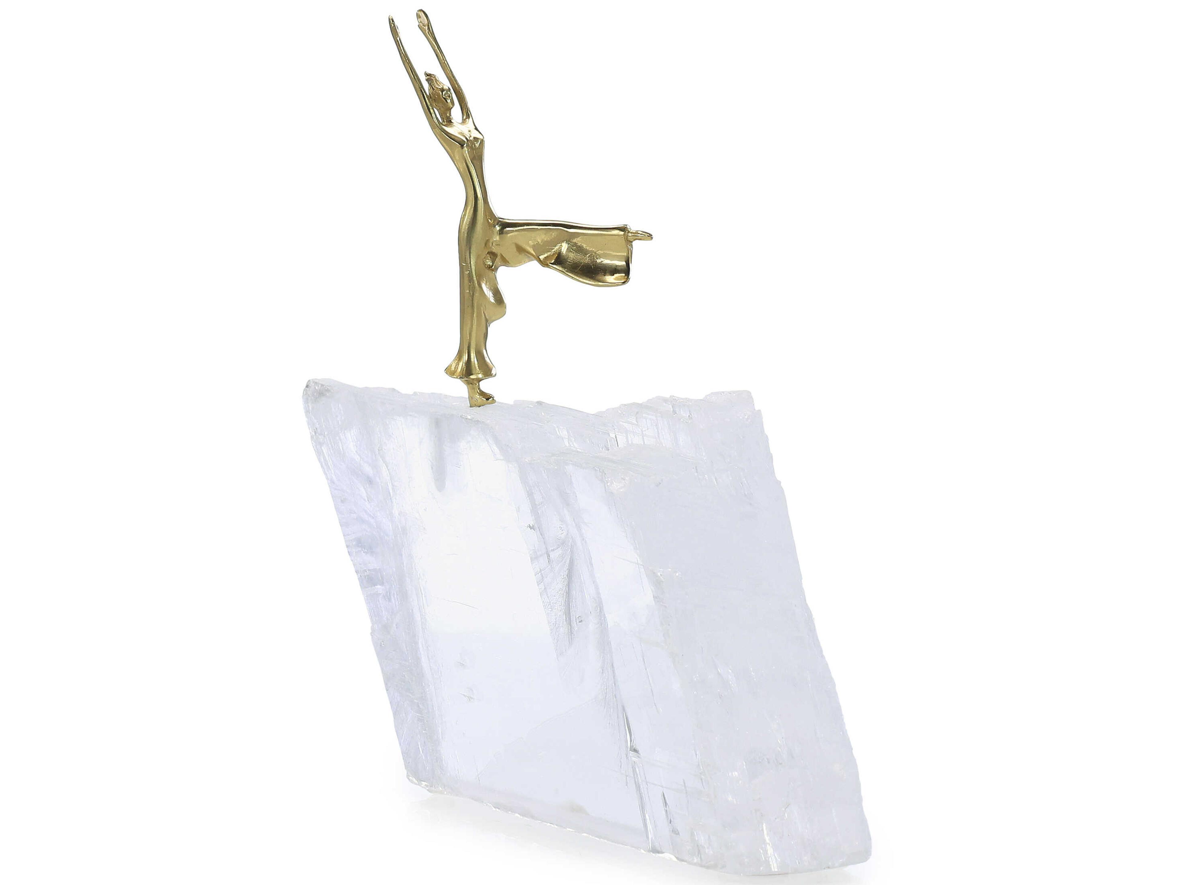 John Richard Gold Ethereal Dancer-II Sculpture