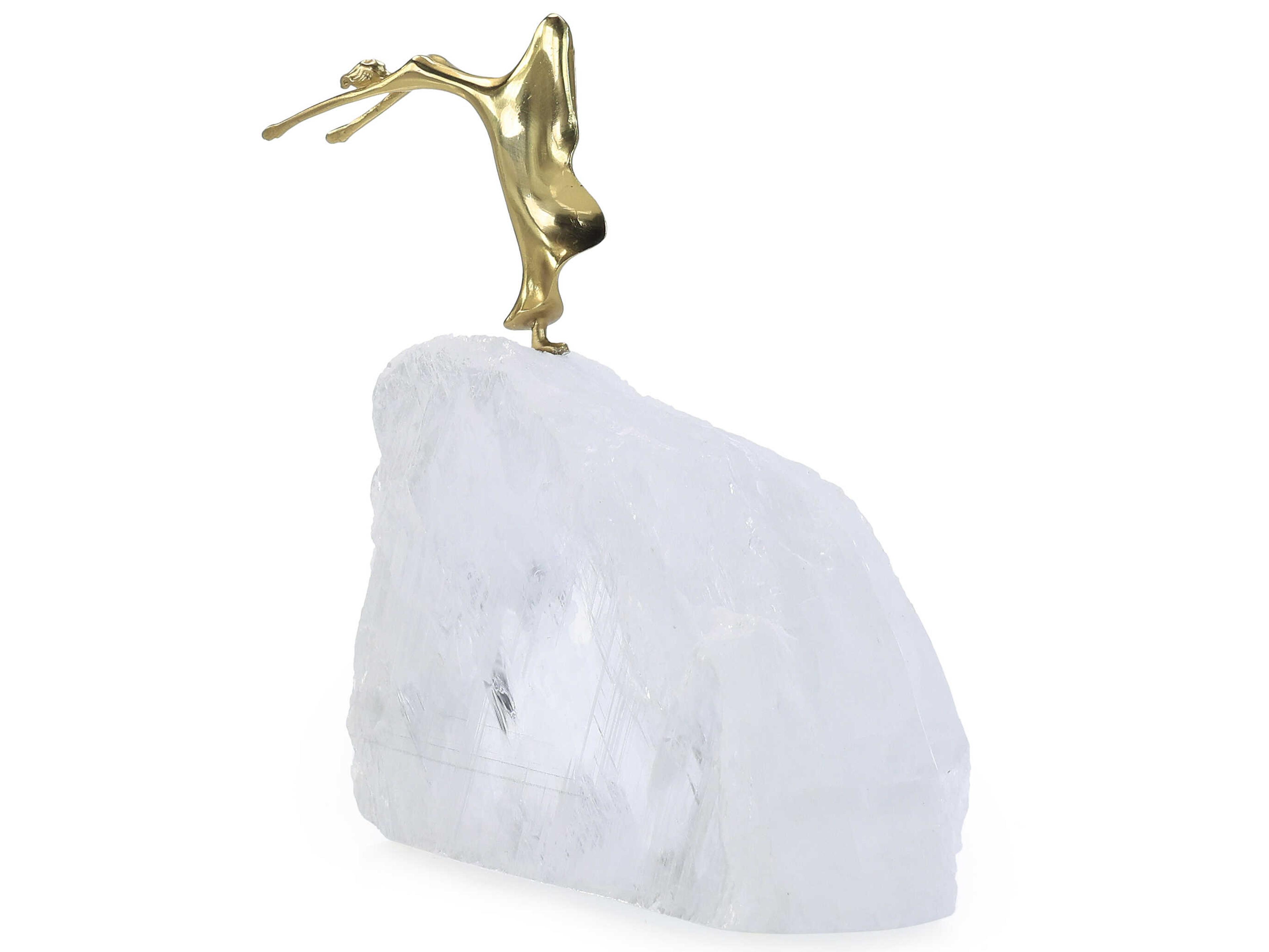 Gold Ethereal Dancer-III Sculpture