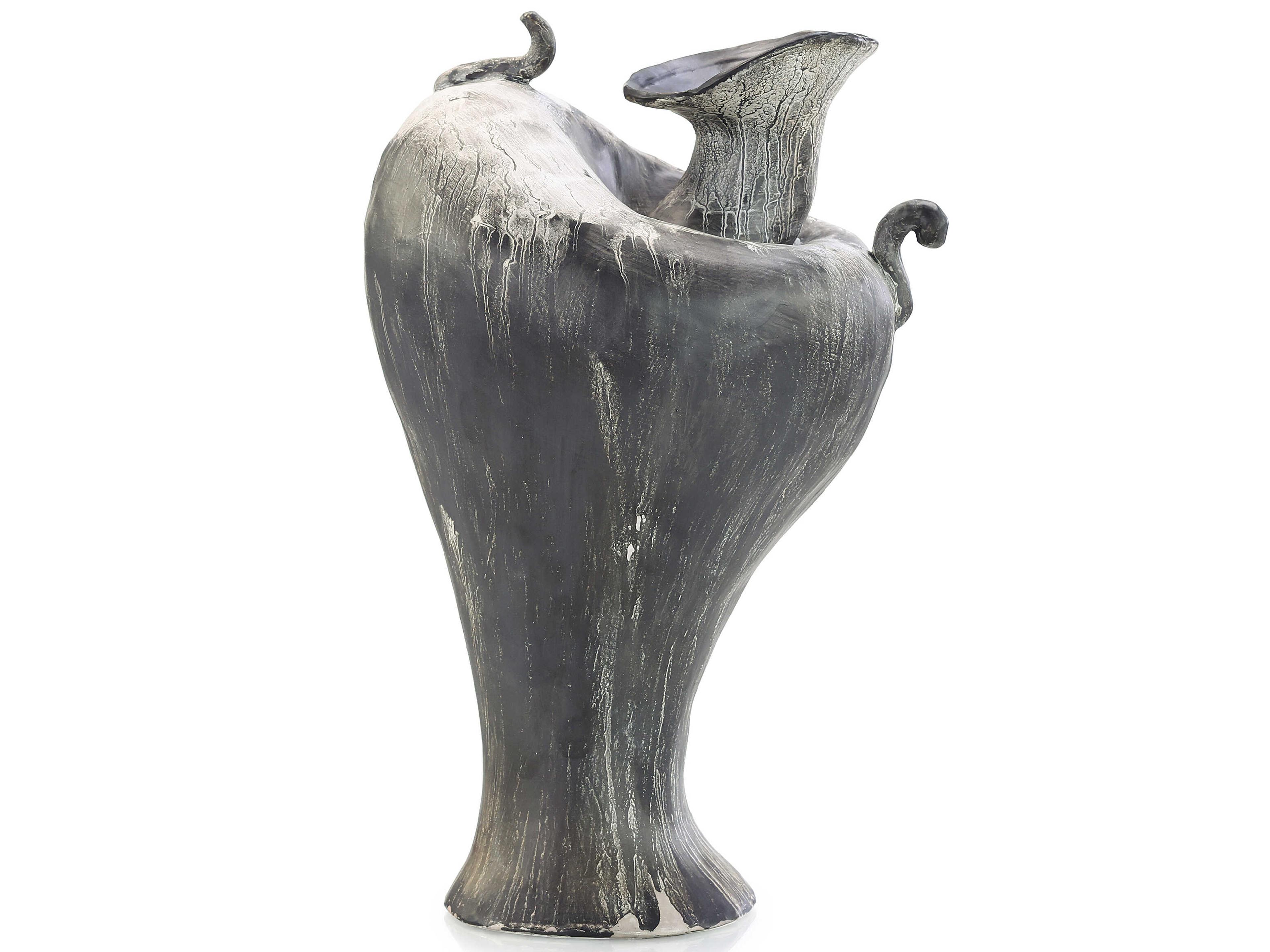 Gray Fuso Vase