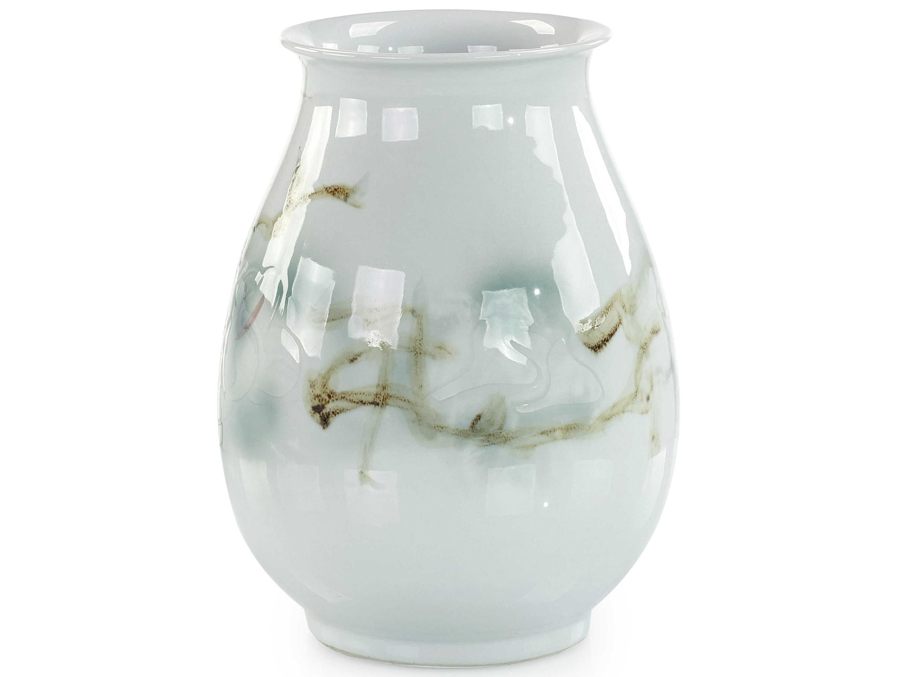 John Richard White Tranquil Garden Vase