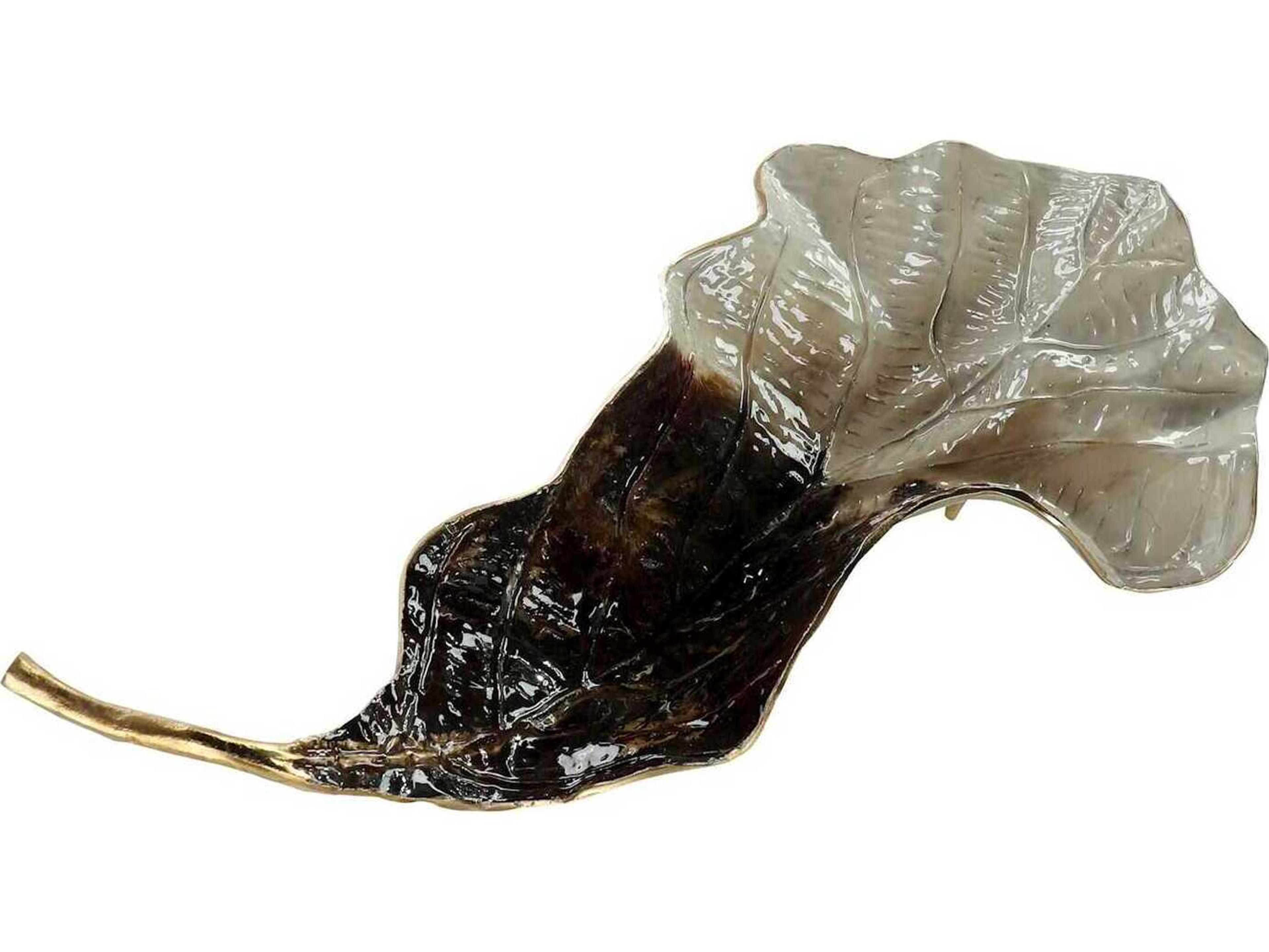 John Richard Auburn Leaf Decorative Bowl