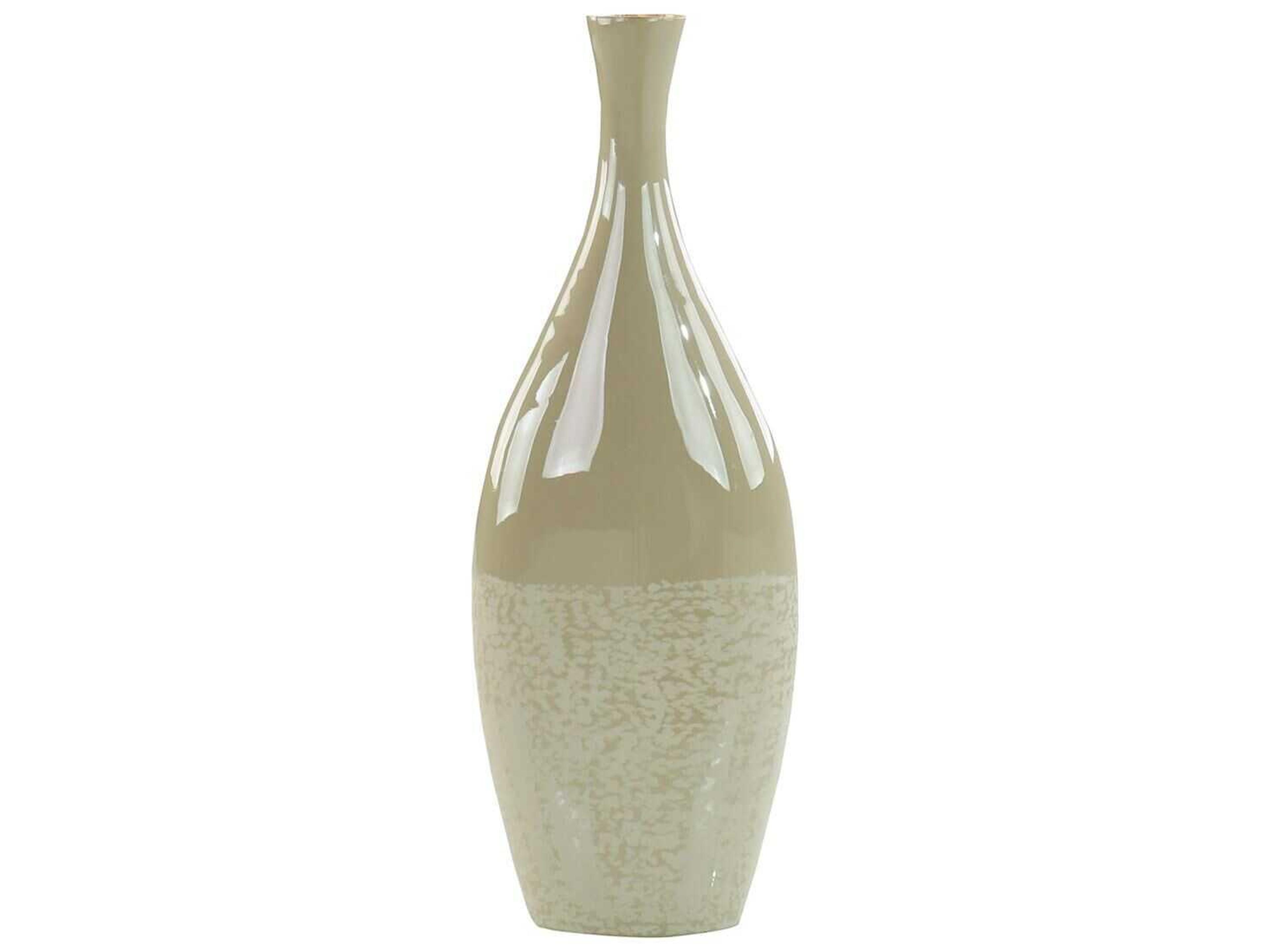 John Richard Beige Santorini Vase
