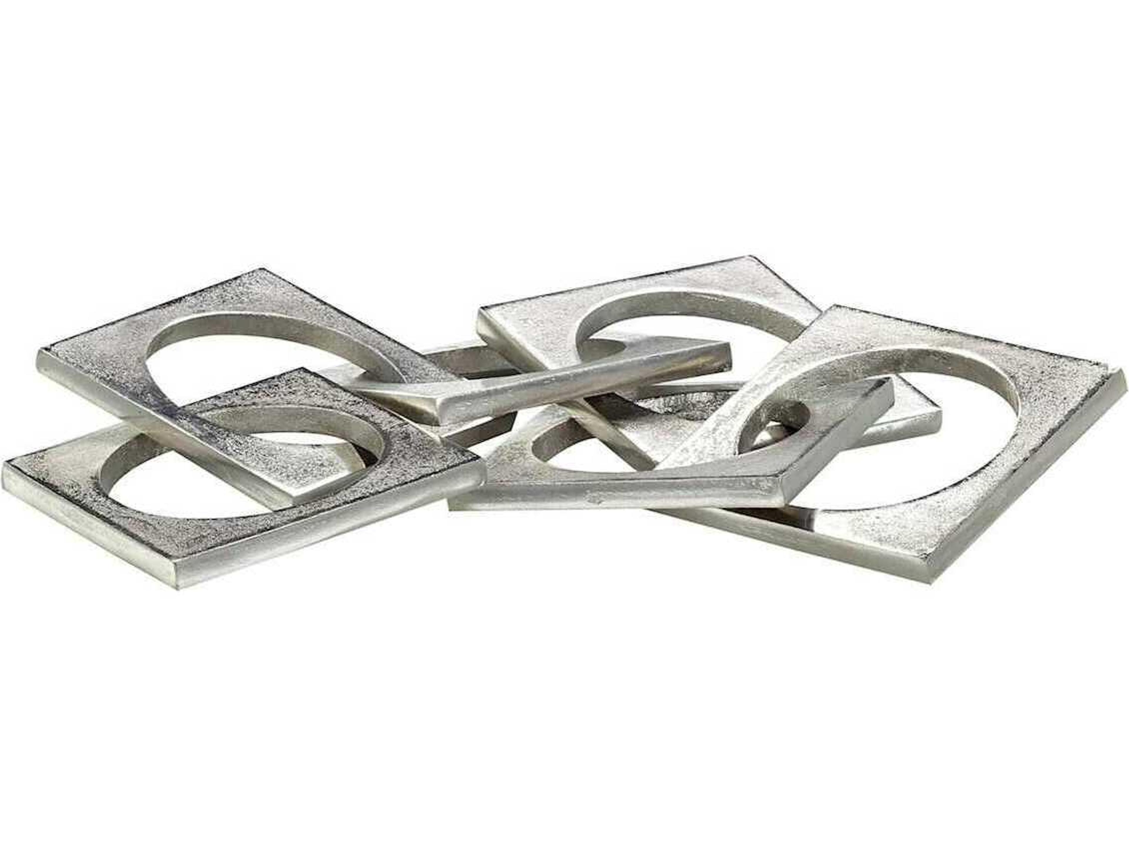 John Richard Nickel Square Chain