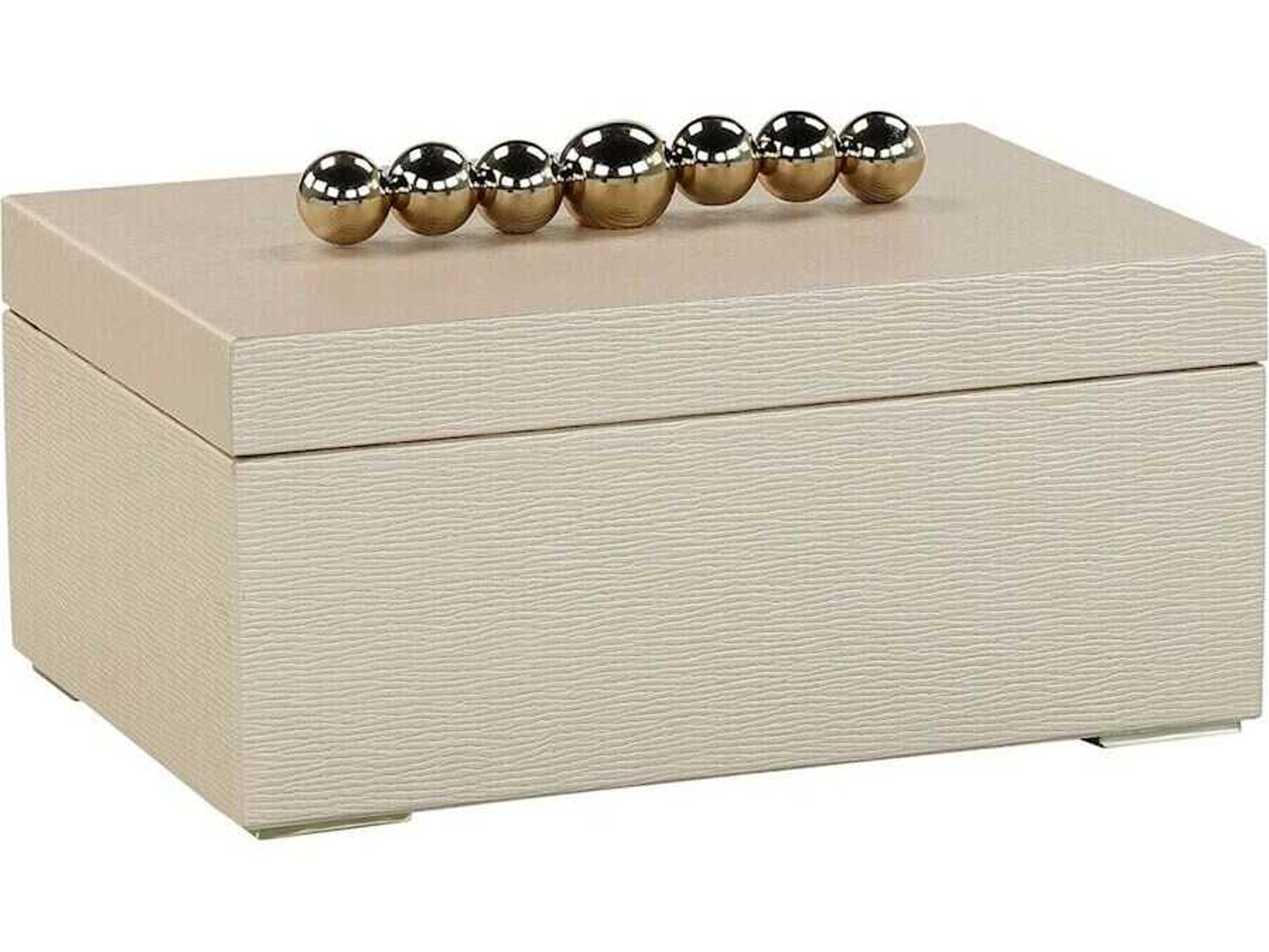 John Richard Champagne Collana di Perle Box