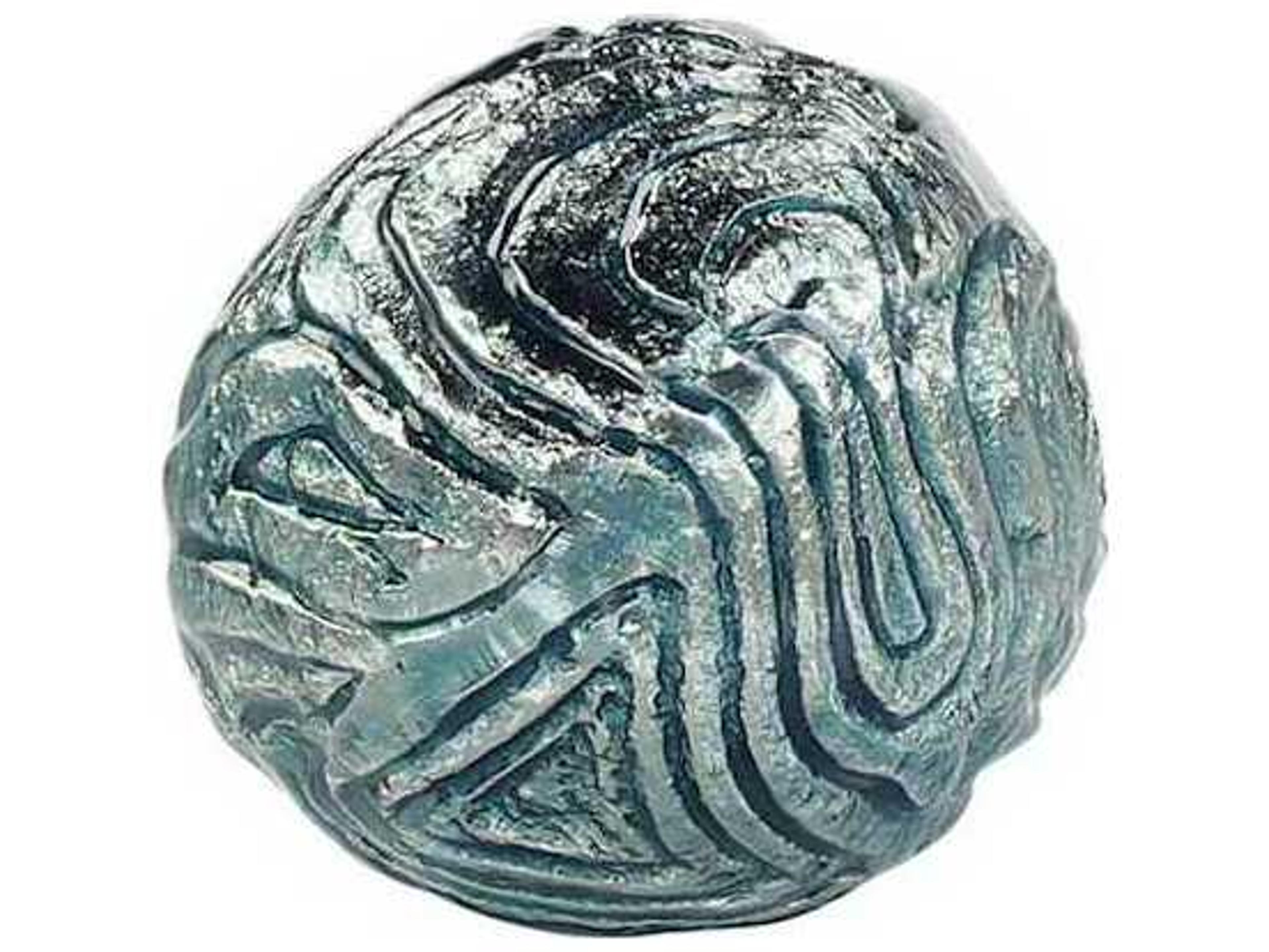John Richard Turquoise Textural Orb