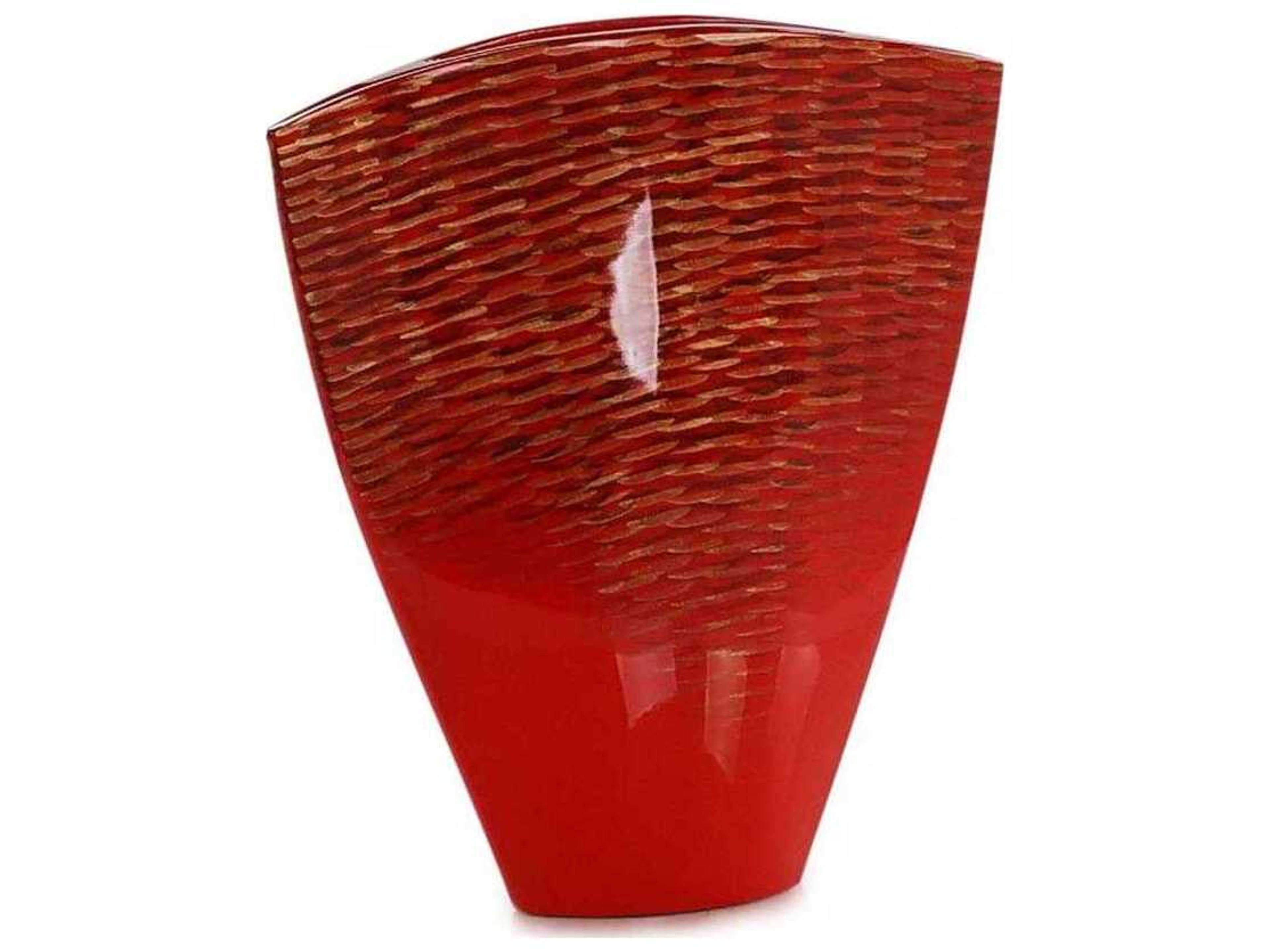 Scarlet Scales Vase