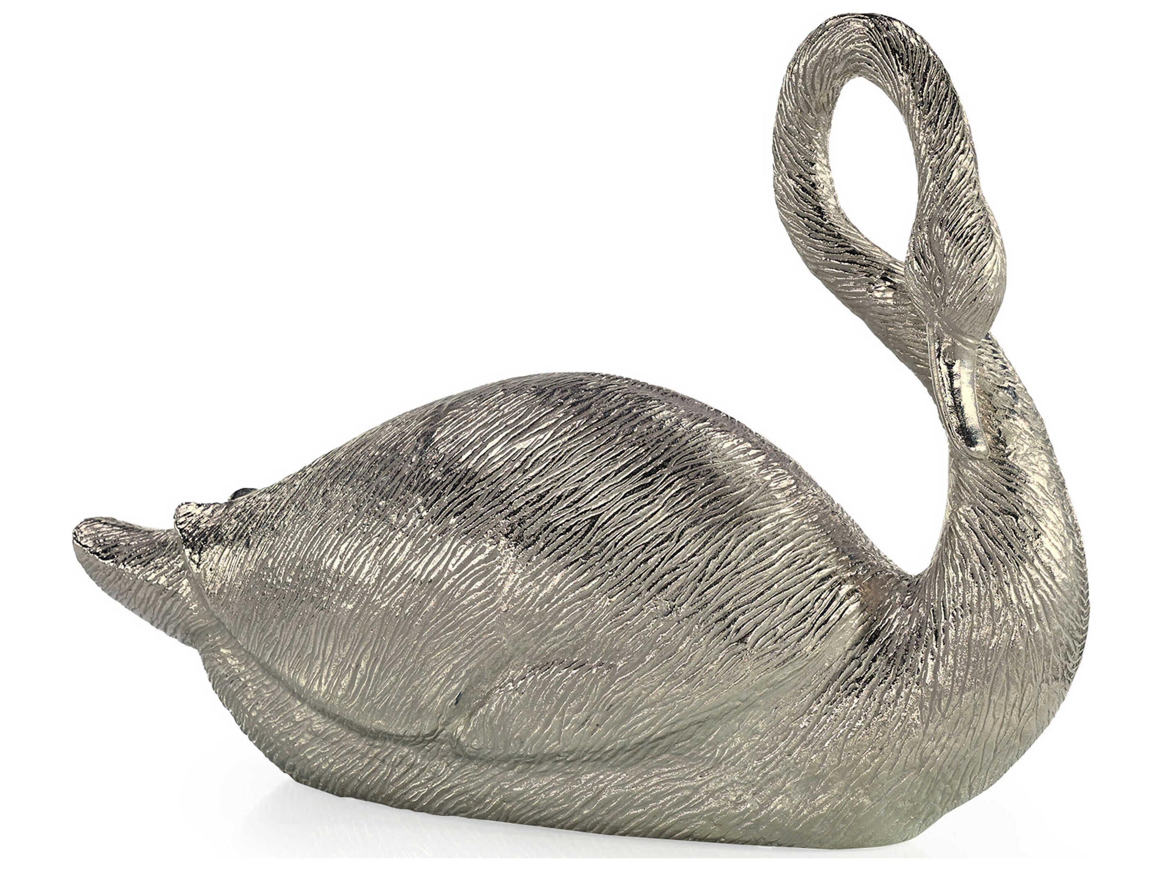 Nickel Swan Sculpture
