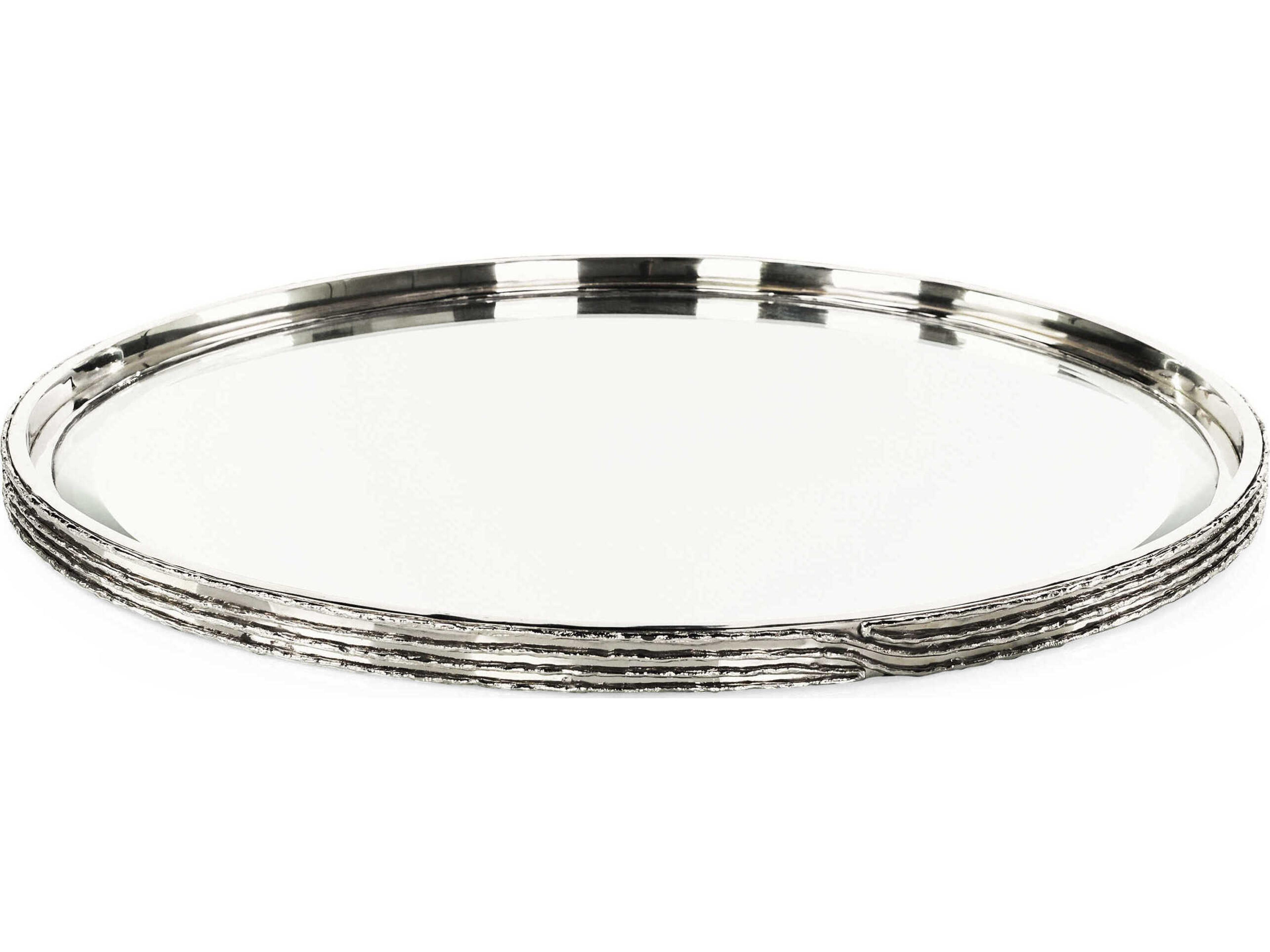 John Richard Ringed Nickel Tray