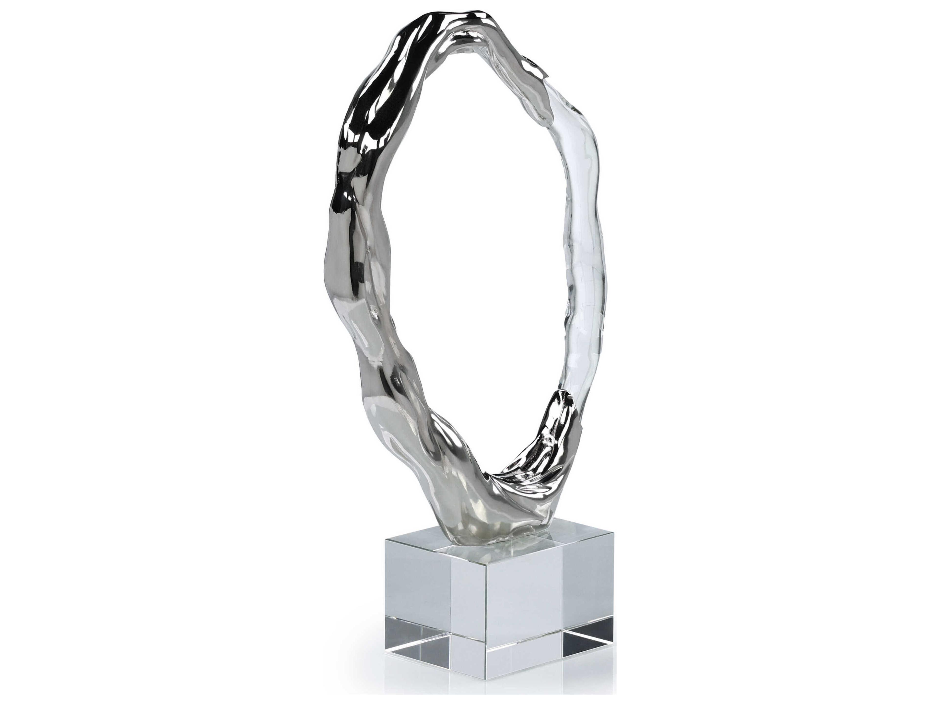 John Richard Nickel Metallic Ice Sculpture