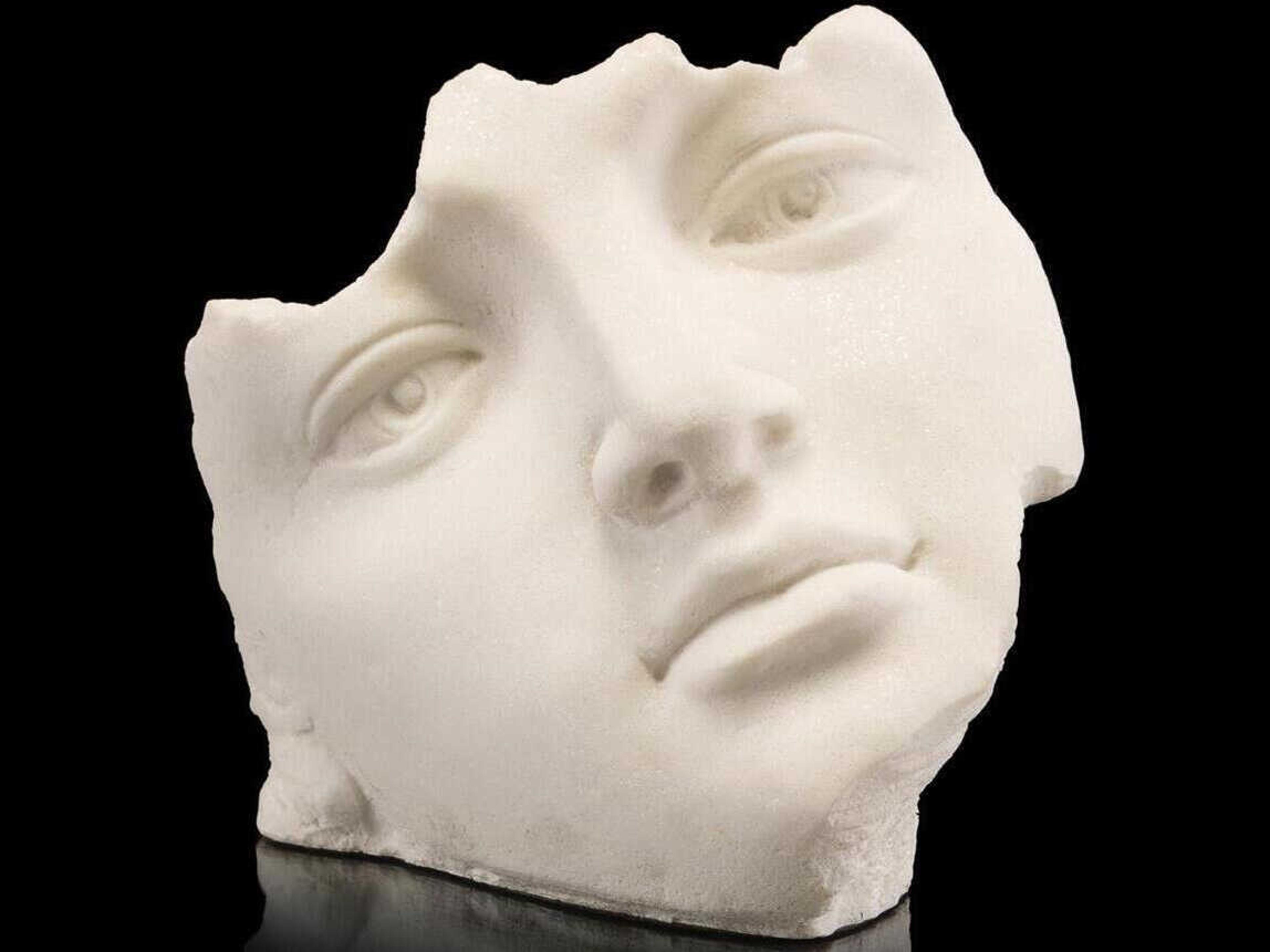 John Richard Facial Fragment Decorative Sculpture
