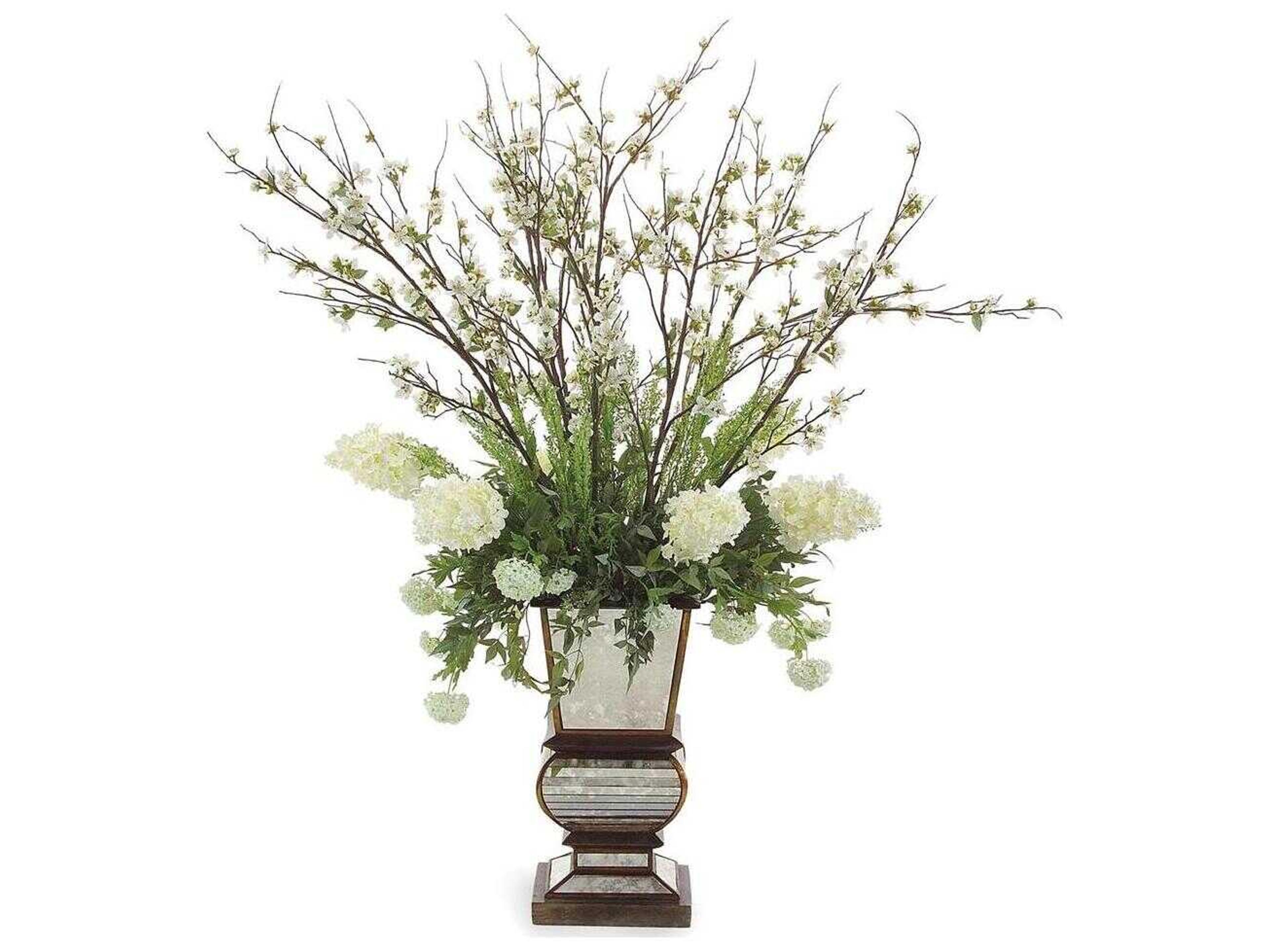 Mirrored Elegance Botanical