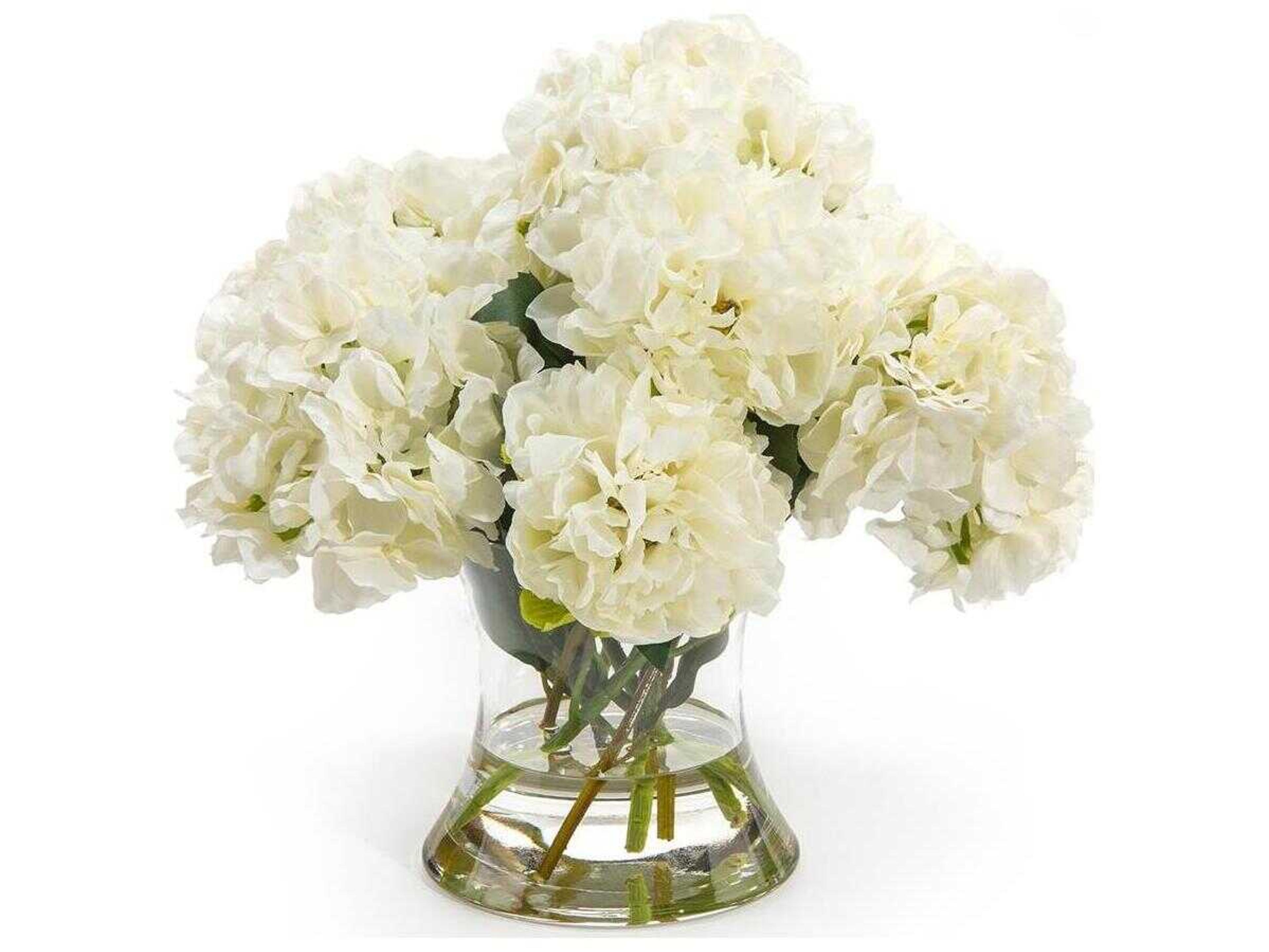 White Hydrangeas