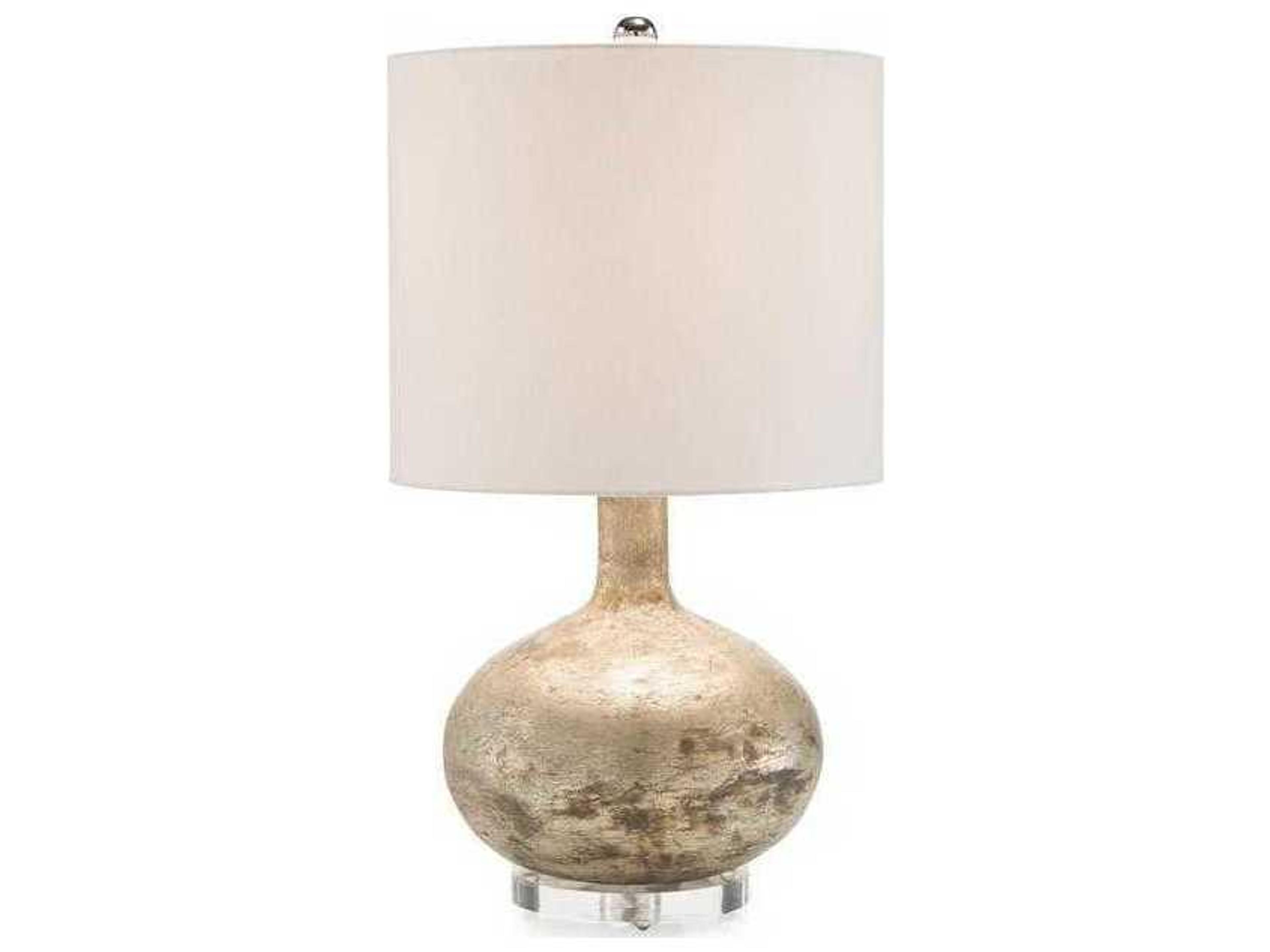 John Richard Silver Buffet Lamp