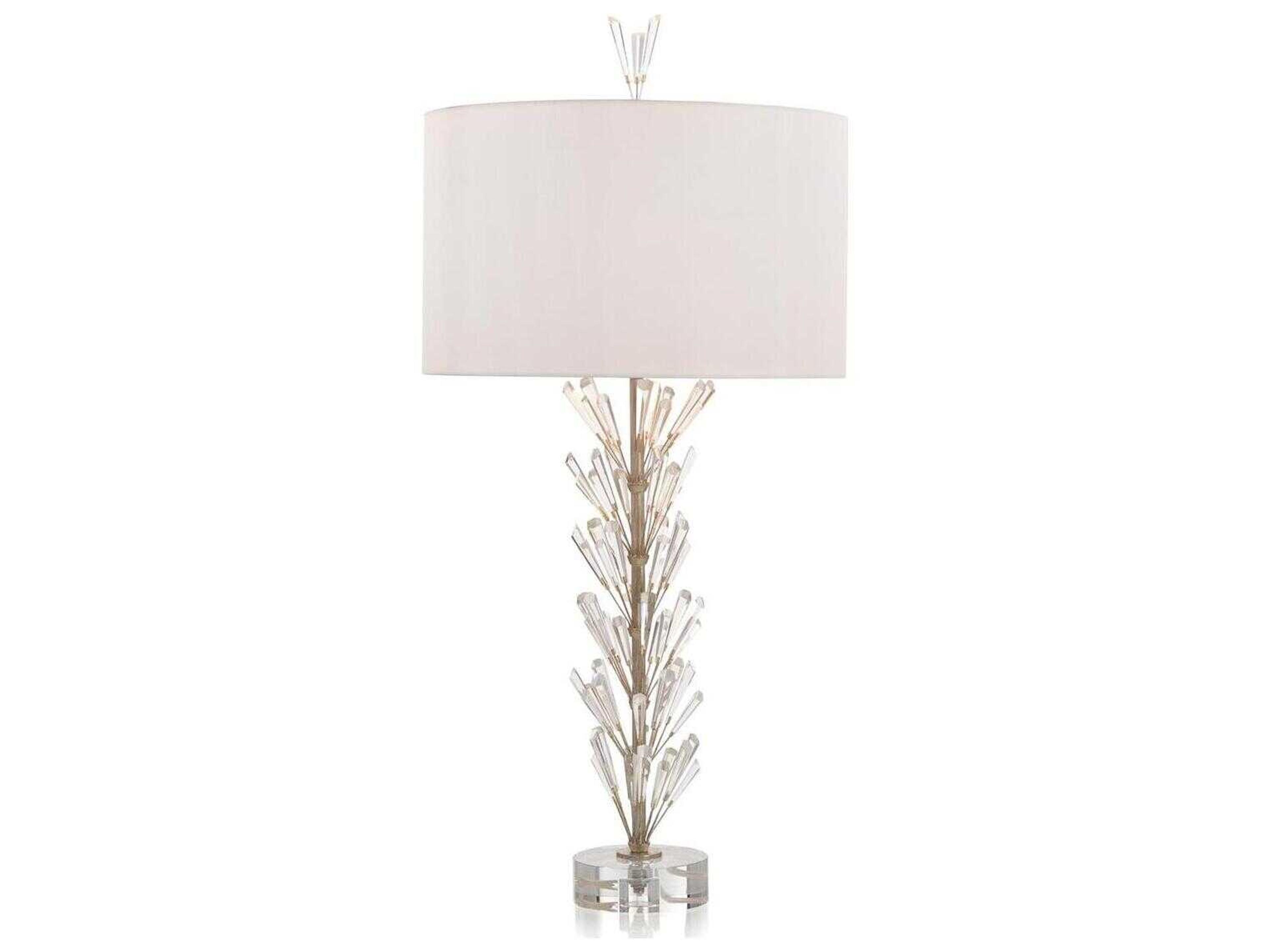 Luna Crystal Wand Table Lamp