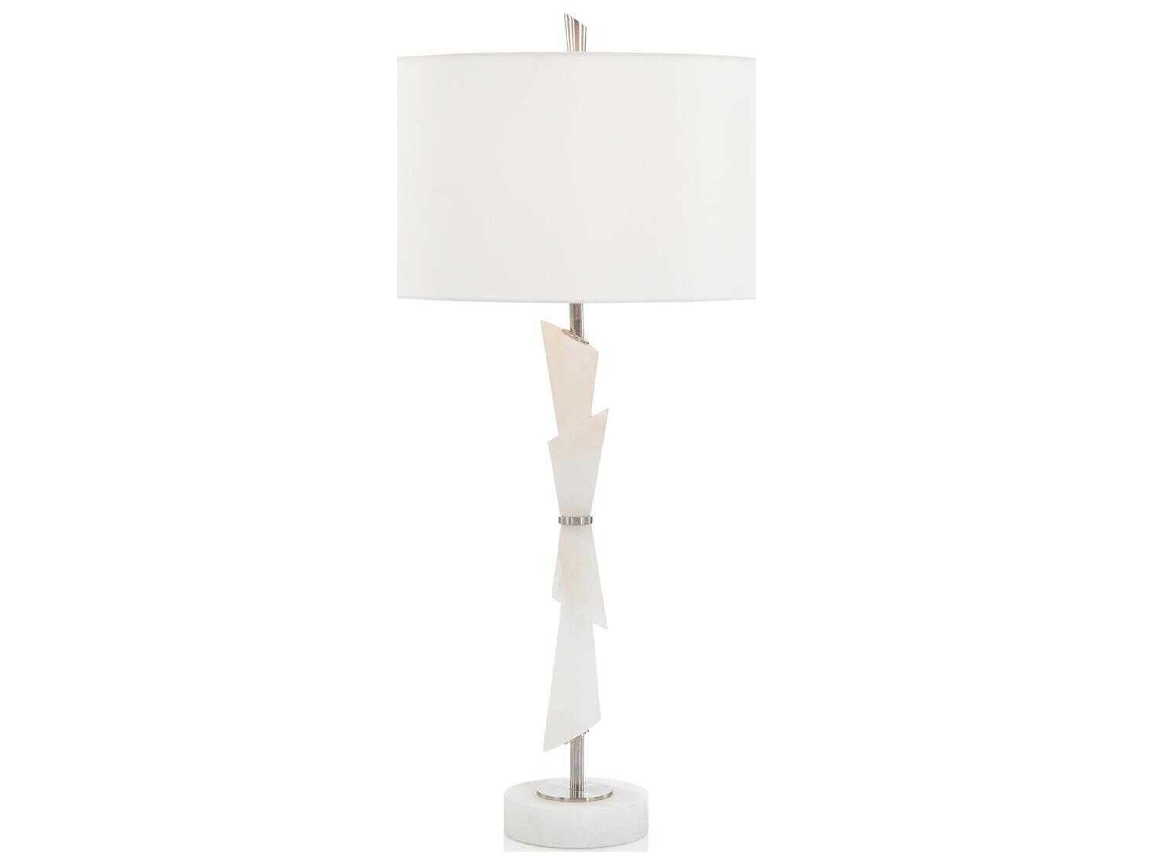 John Richard Bessa White Buffet Lamp