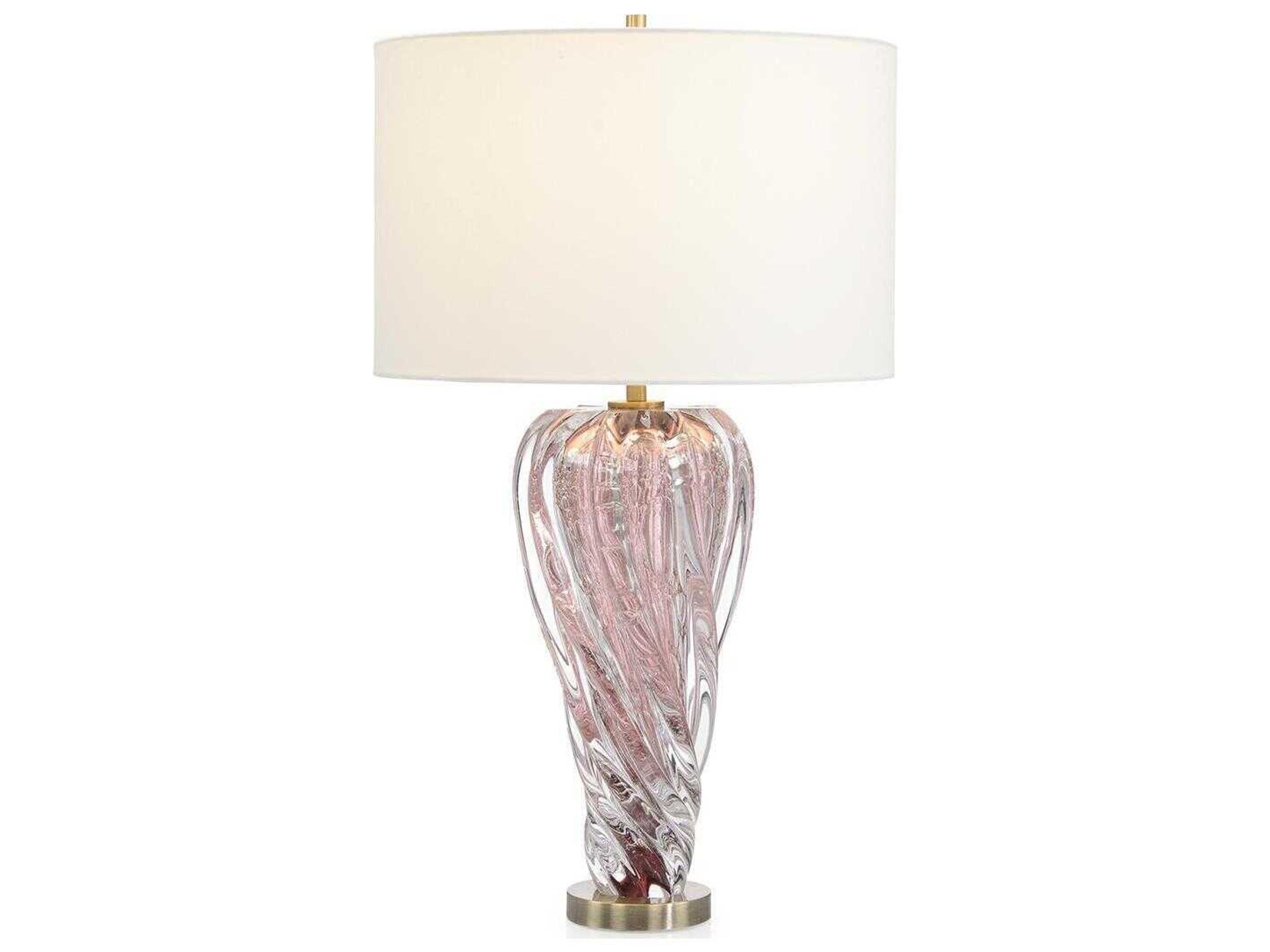 John Richard Rose Pink Buffet Lamp