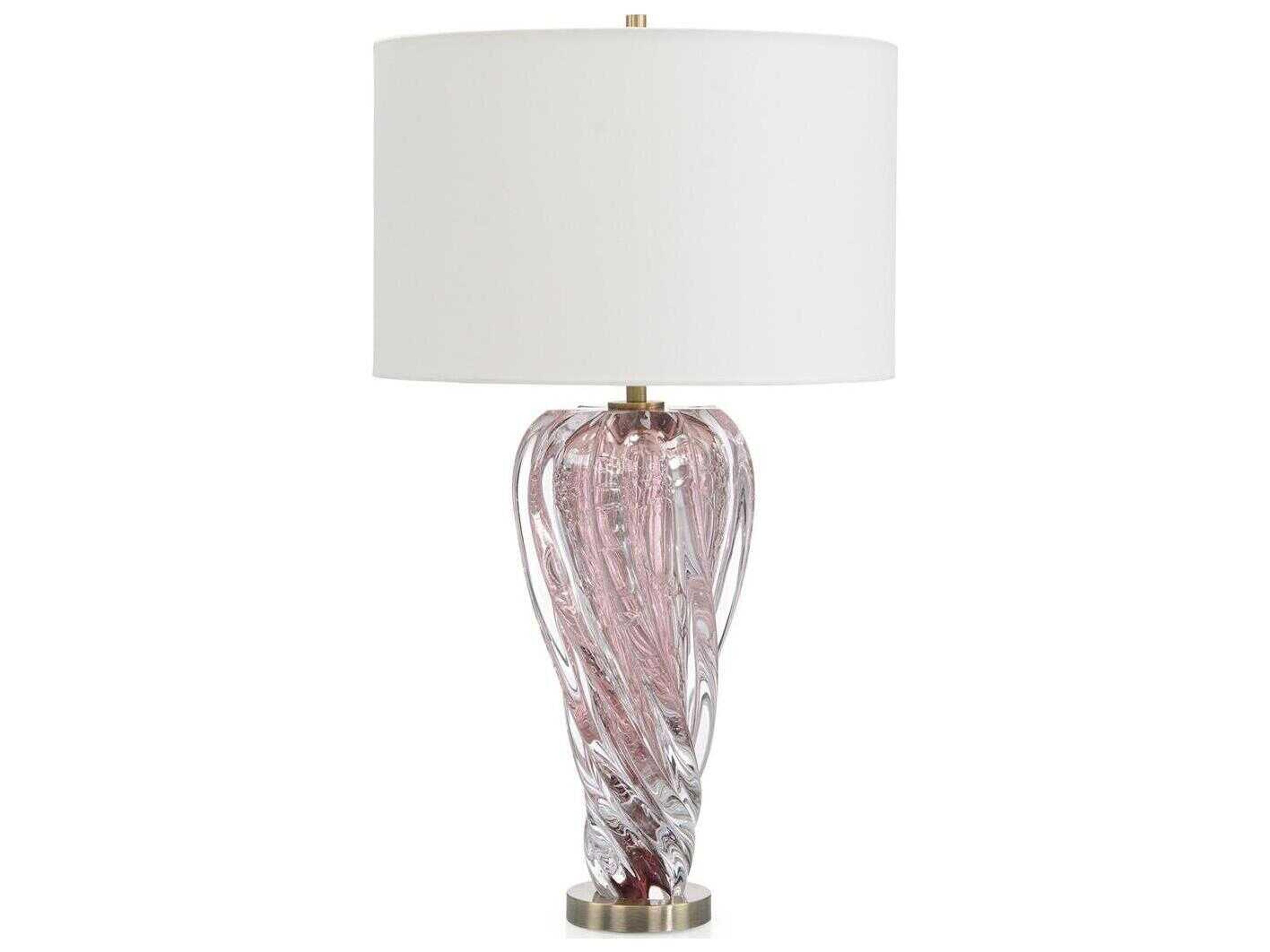 John Richard Rose Pink Buffet Lamp