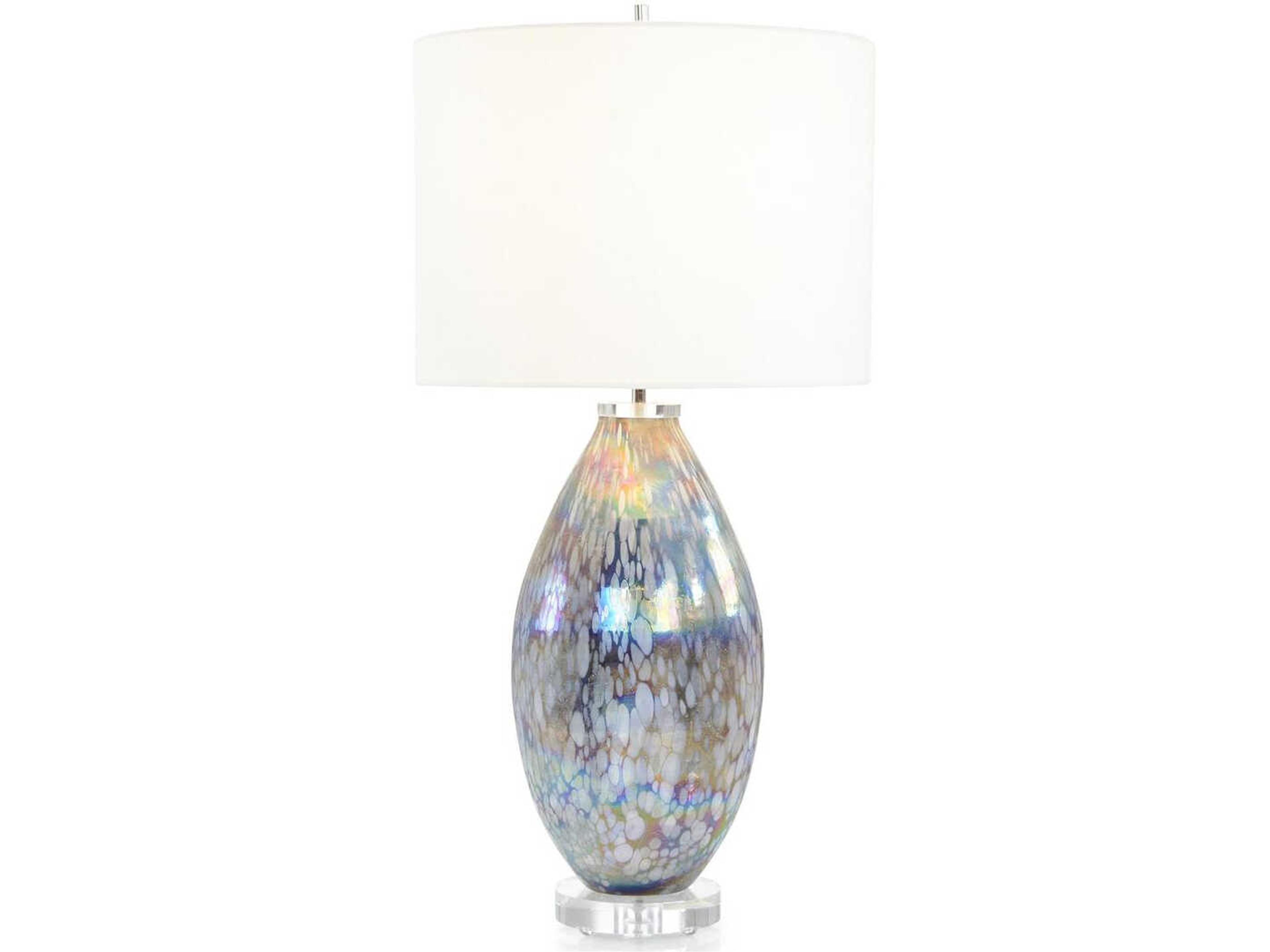 Ciara Clear Glass Buffet Lamp