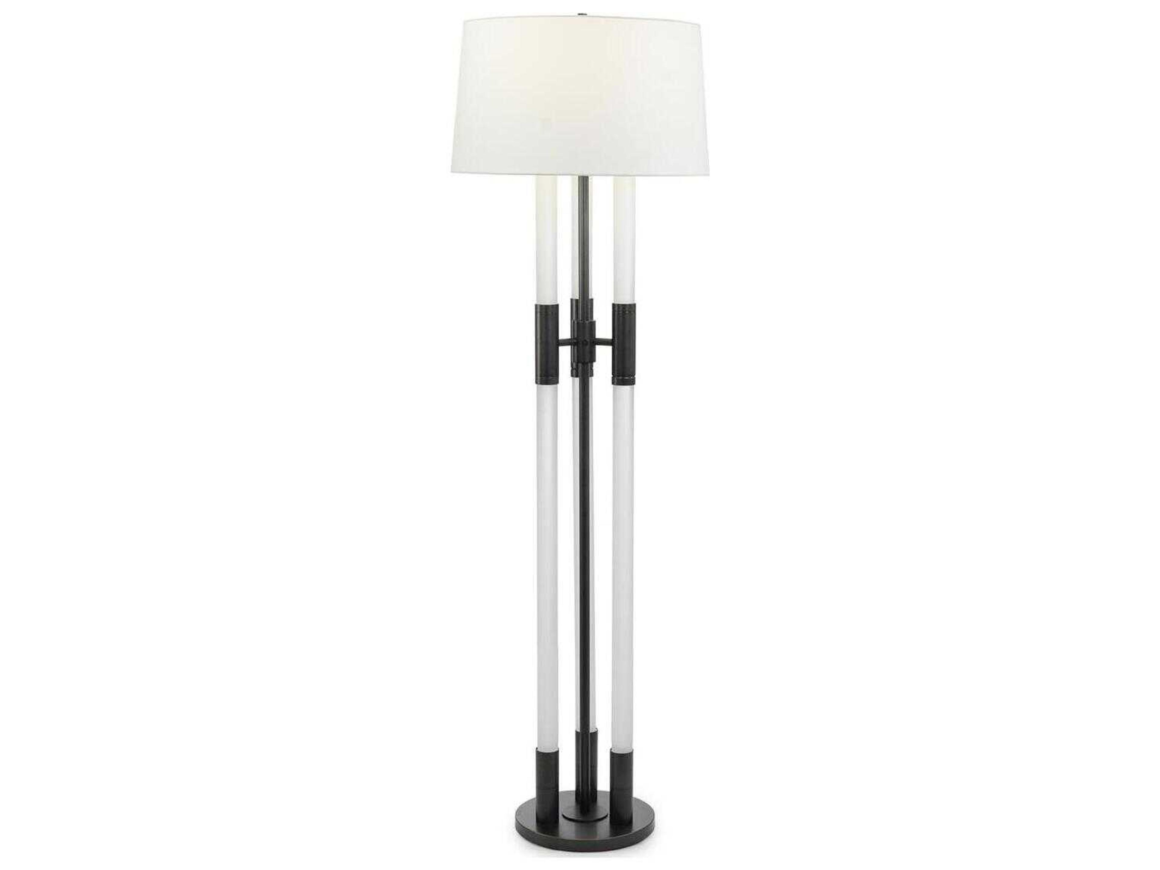 John Richard Troika Bronze Floor Lamp