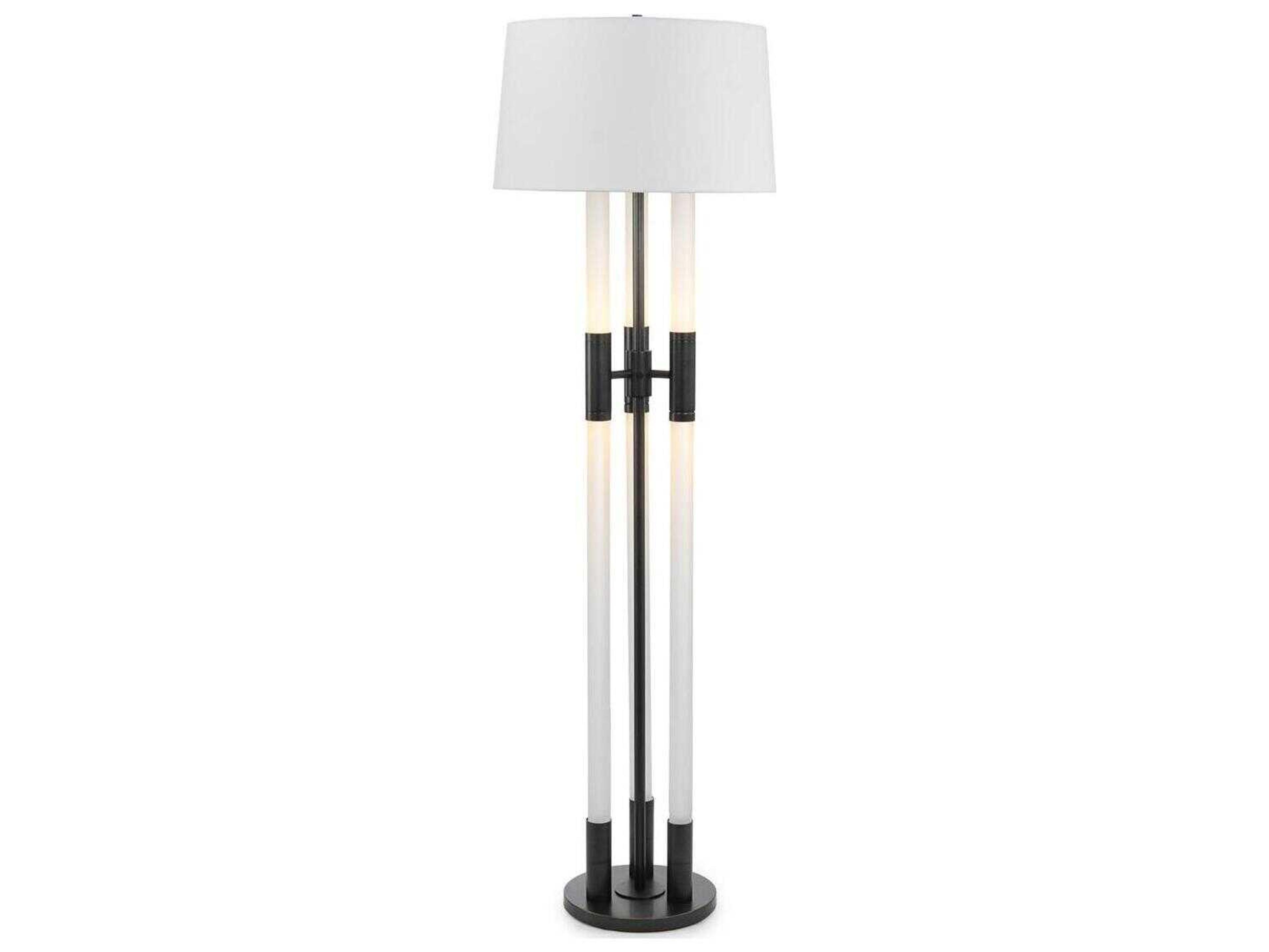John Richard Troika Bronze Floor Lamp