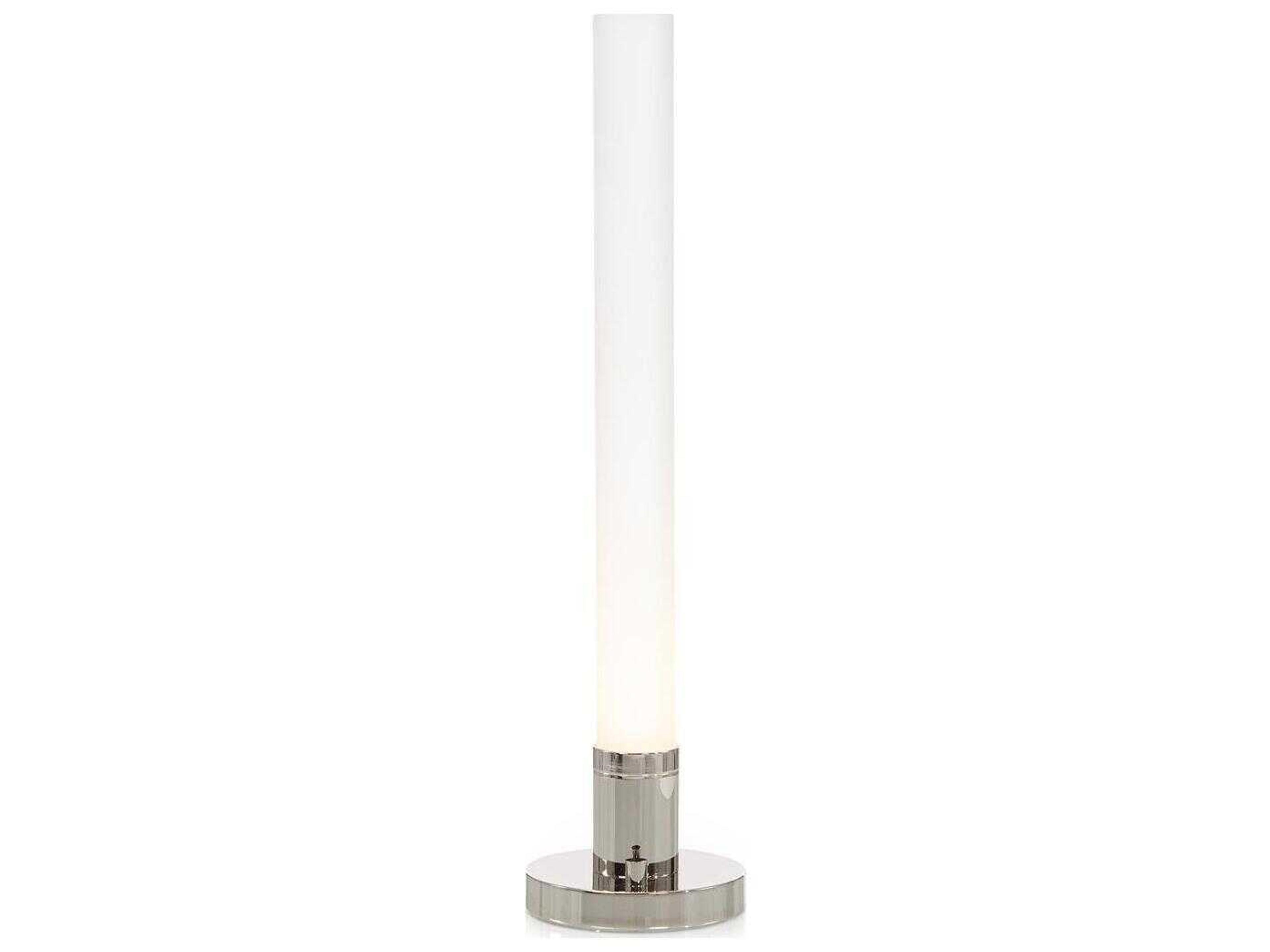 Stylo Polished Nickel Table Lamp