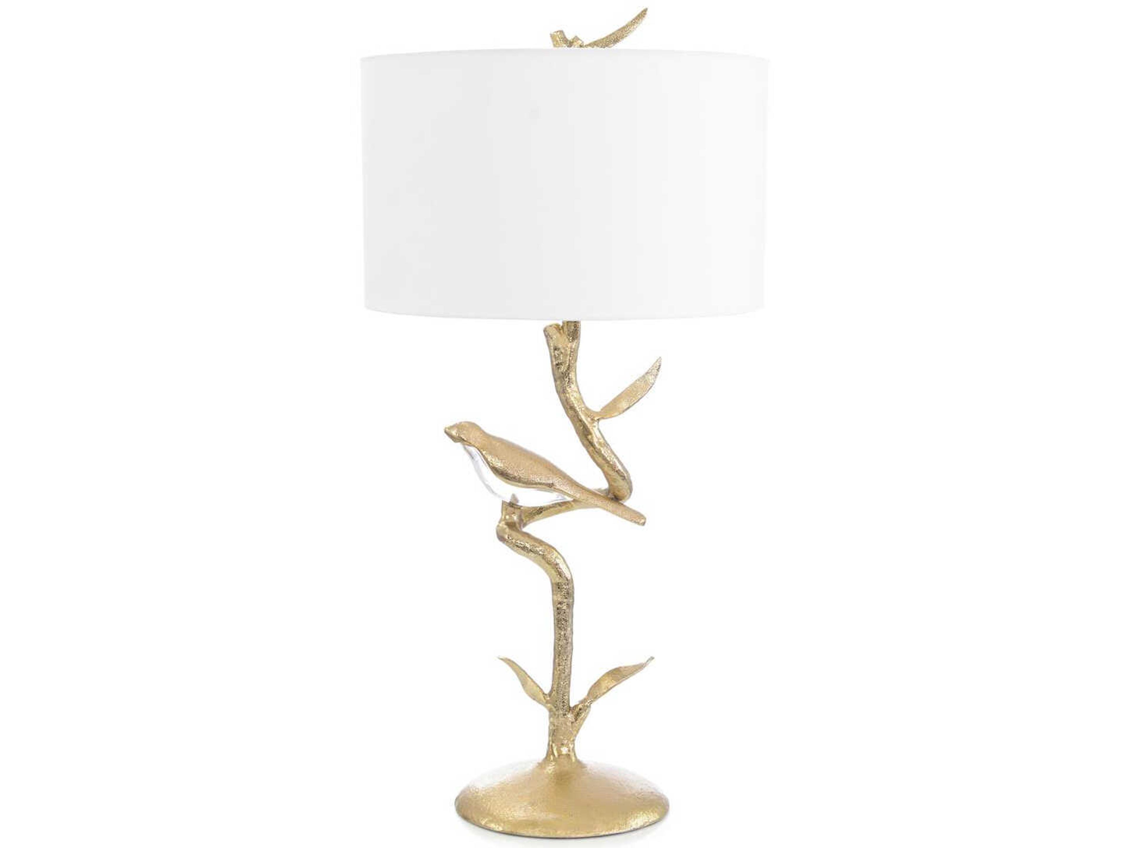 John Richard Poleiro Champagne Gold Buffet Lamp