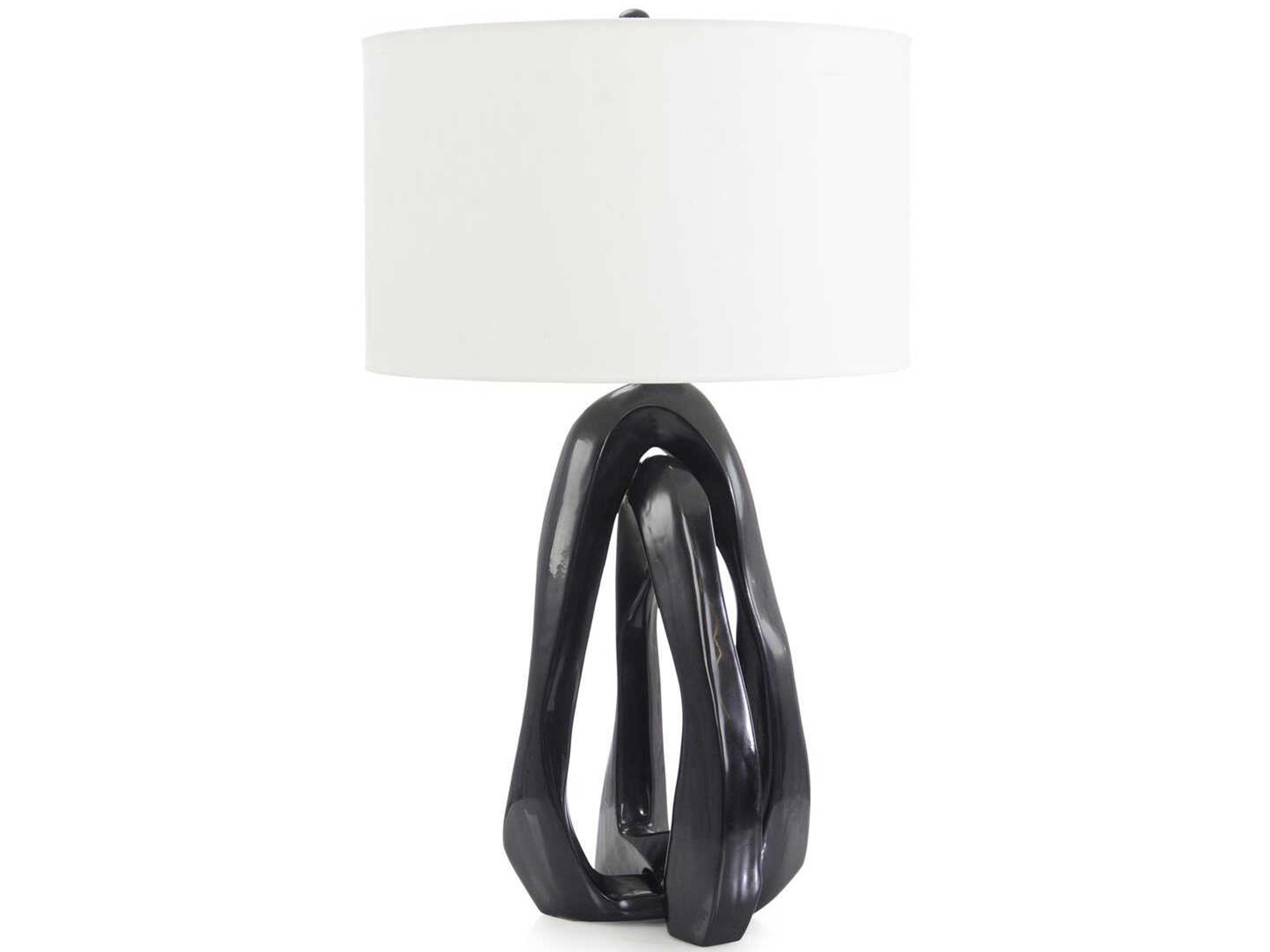 John Richard Terrene Black Buffet Lamp