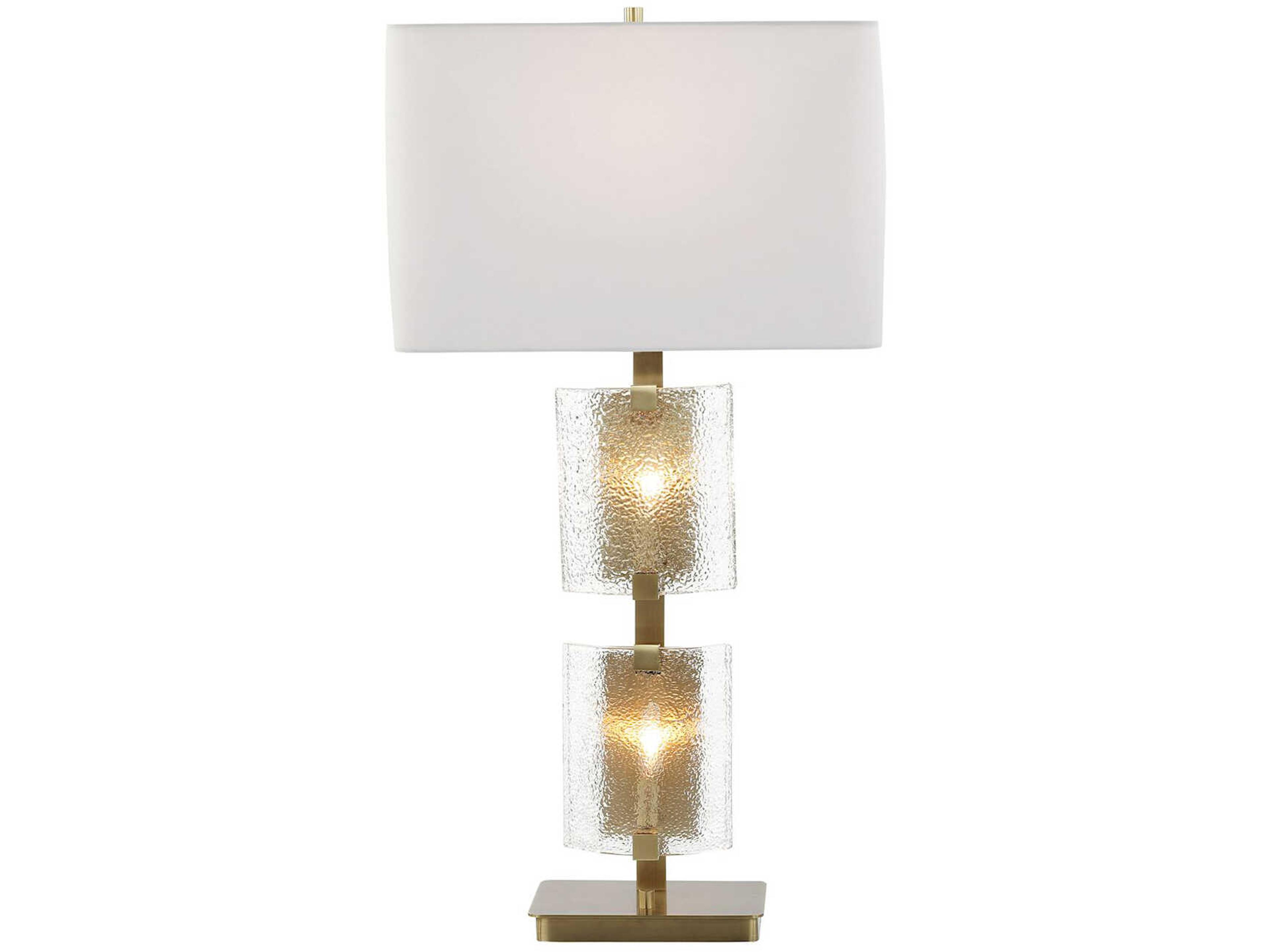 Gemelle Natural Brass Buffet Lamp