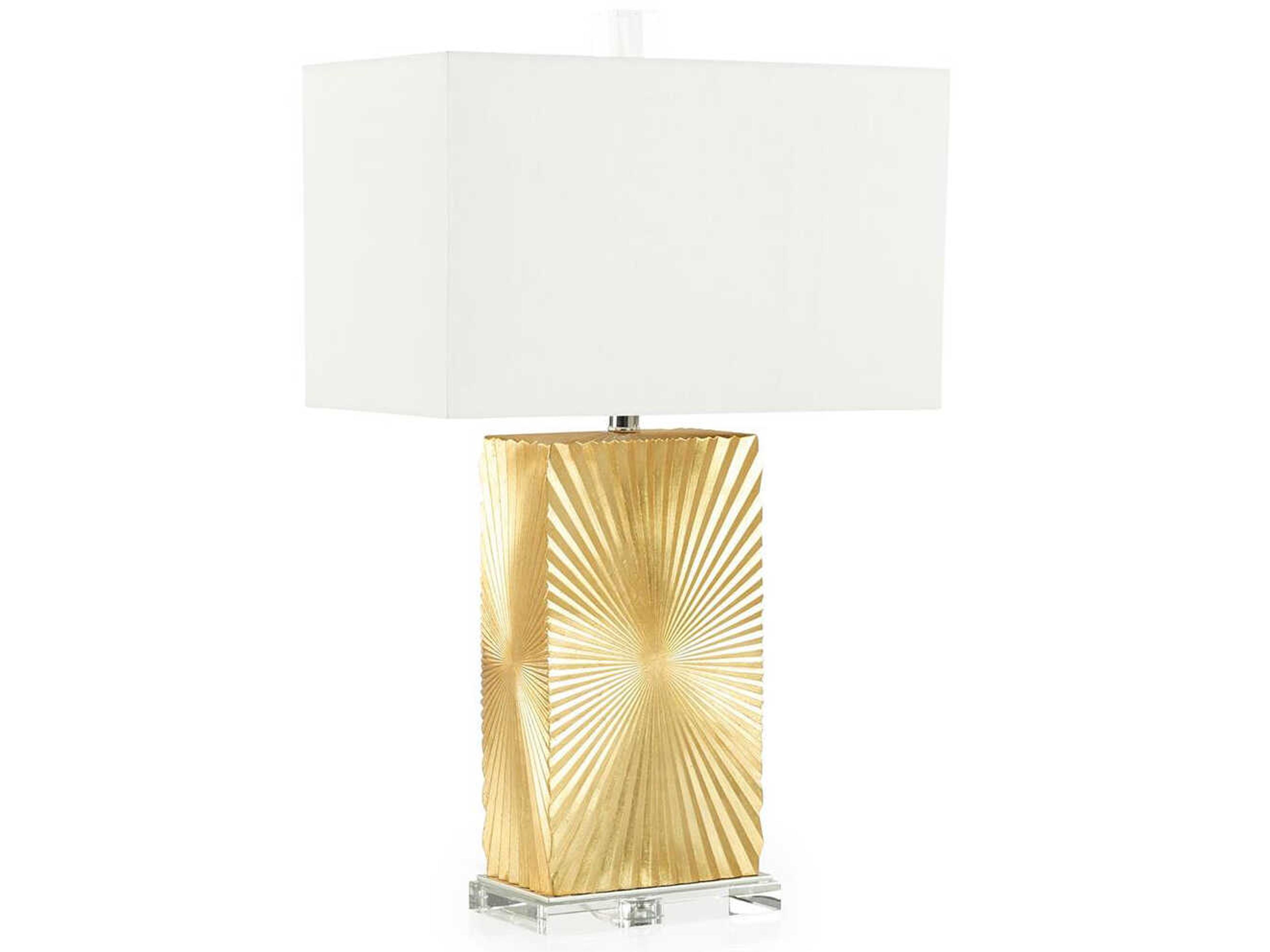 John Richard Rayna Gold Buffet Lamp
