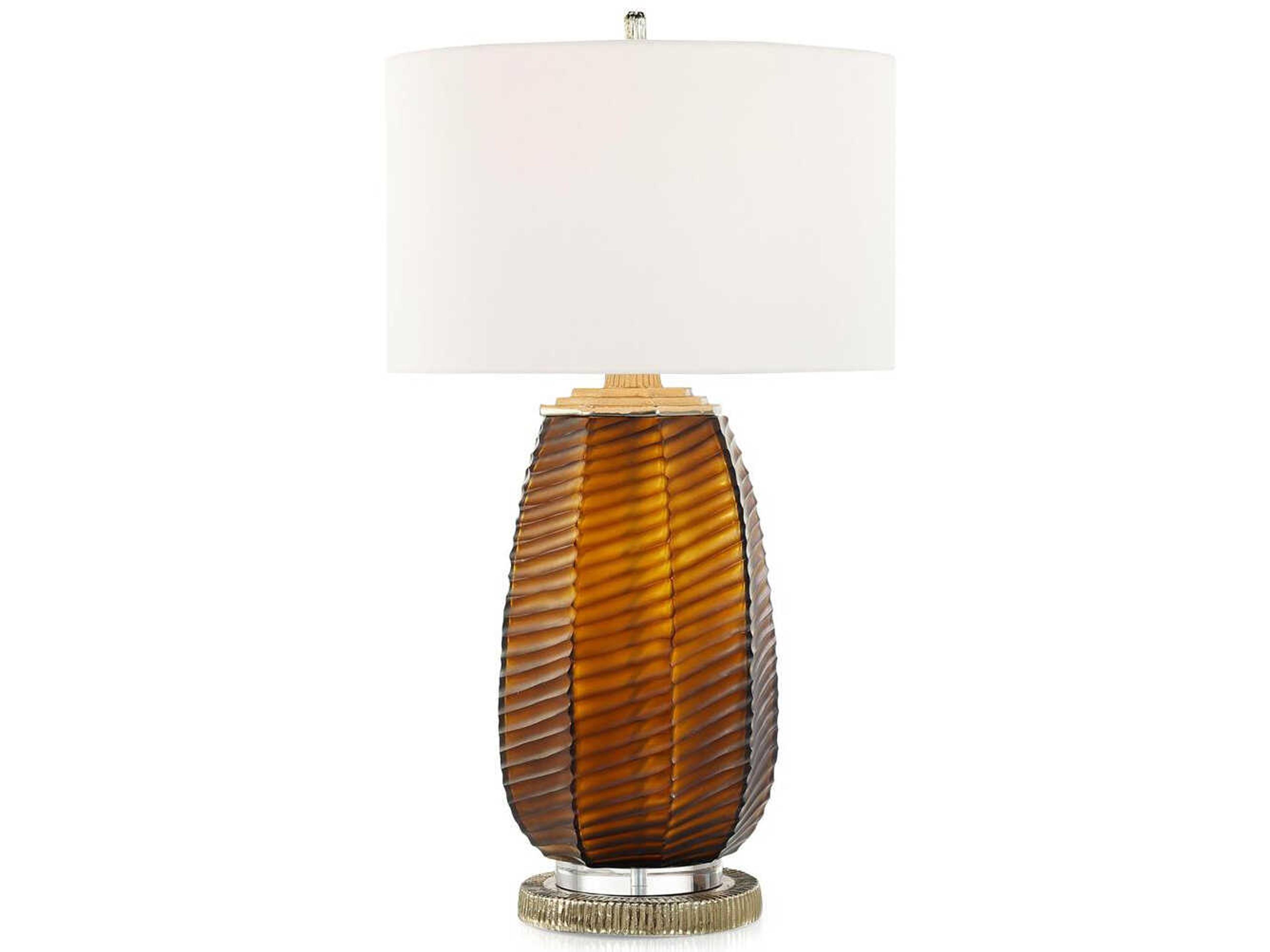 John Richard La Scala Brown Buffet Lamp