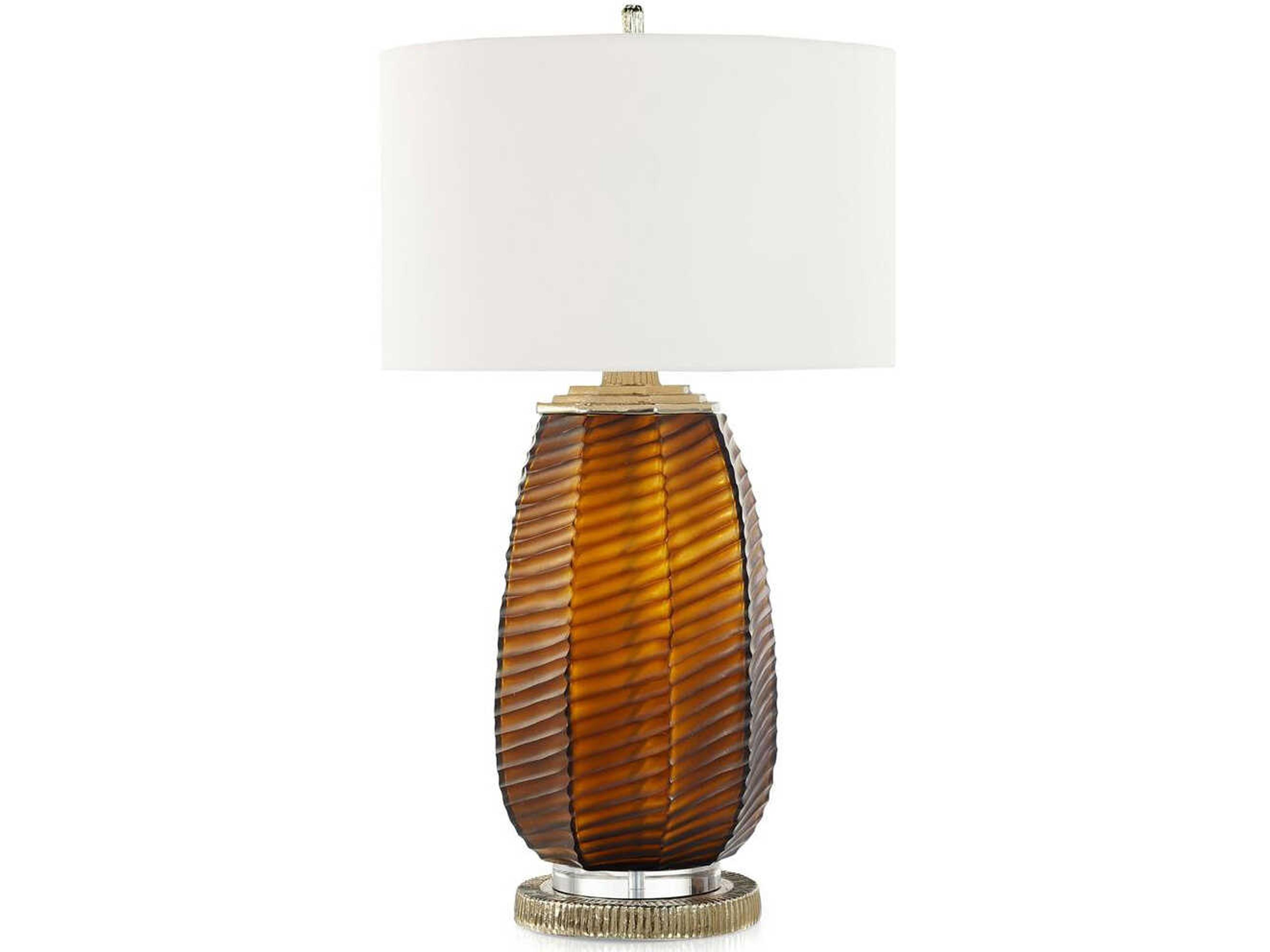 John Richard La Scala Brown Buffet Lamp