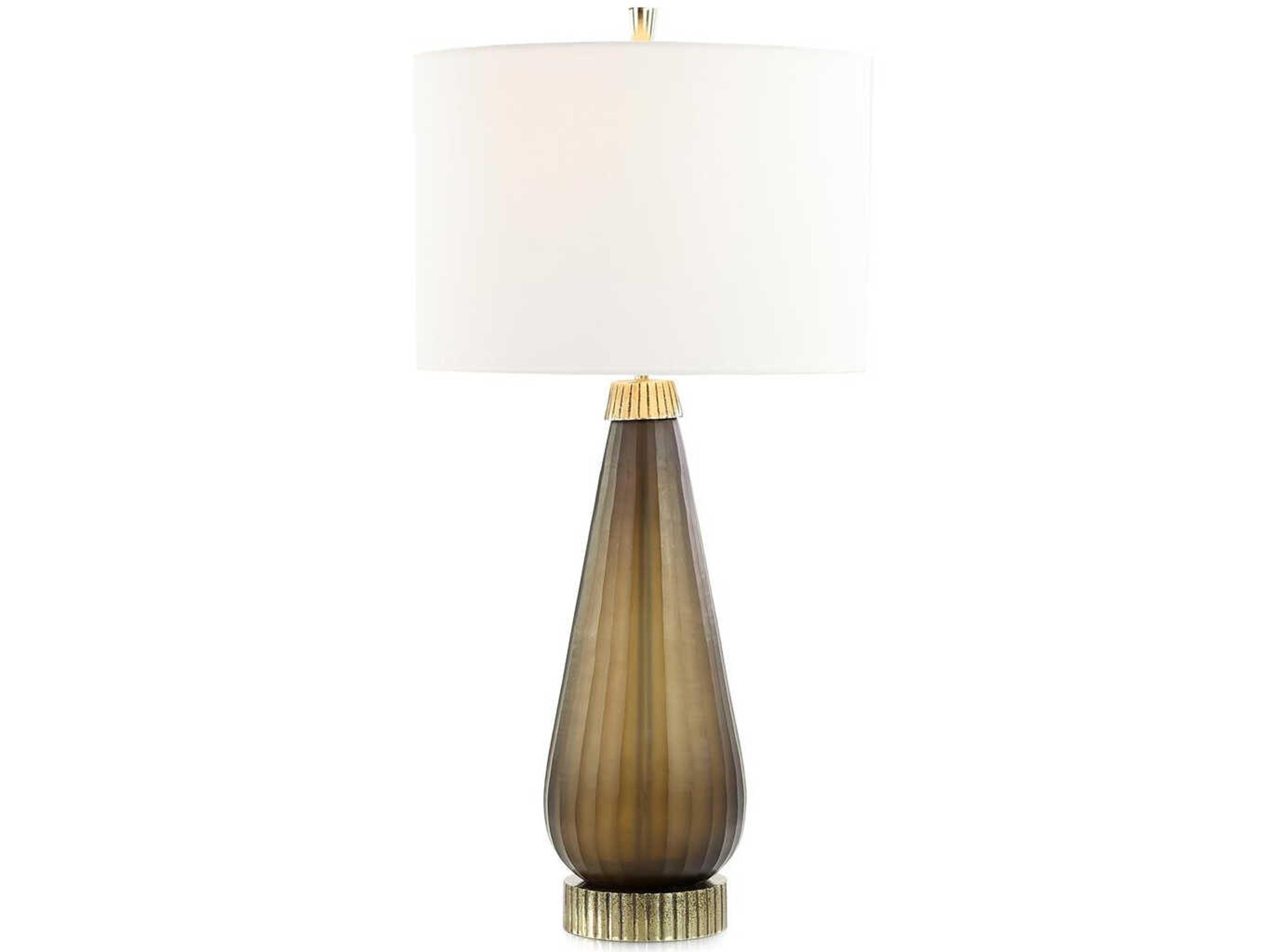 John Richard Edel Brown Buffet Lamp