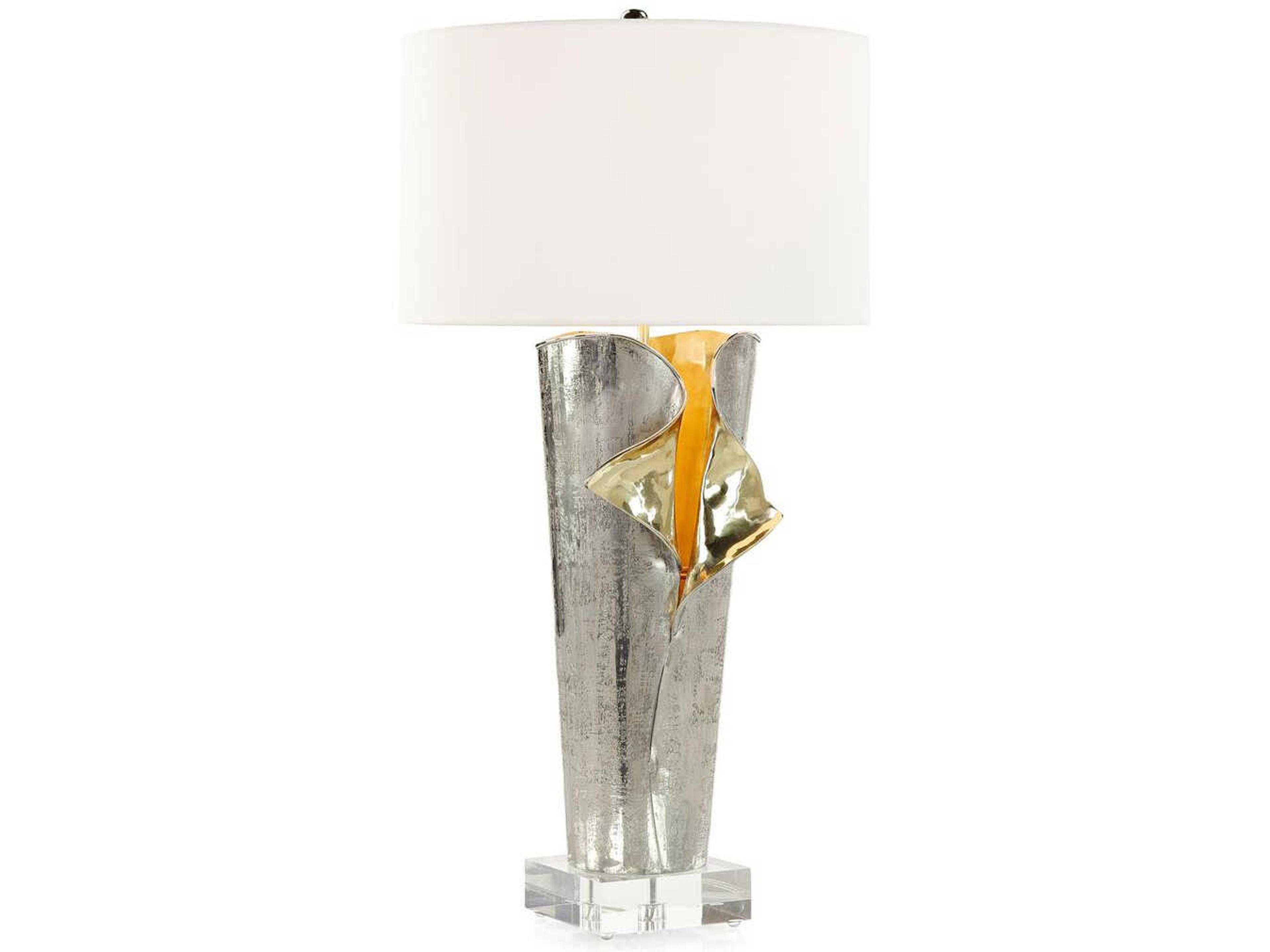 Andiamo Silver Gold Buffet Lamp