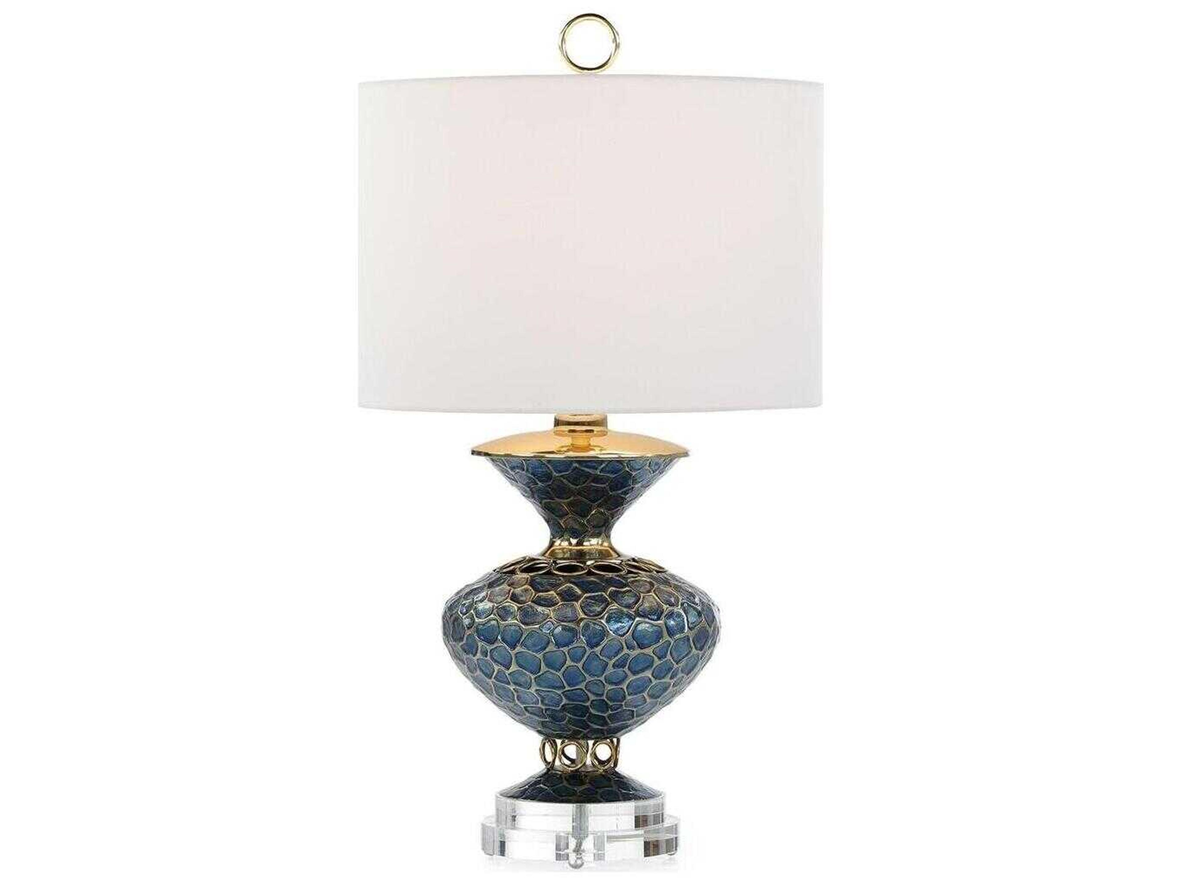 John Richard Demeter Blue Buffet Lamp